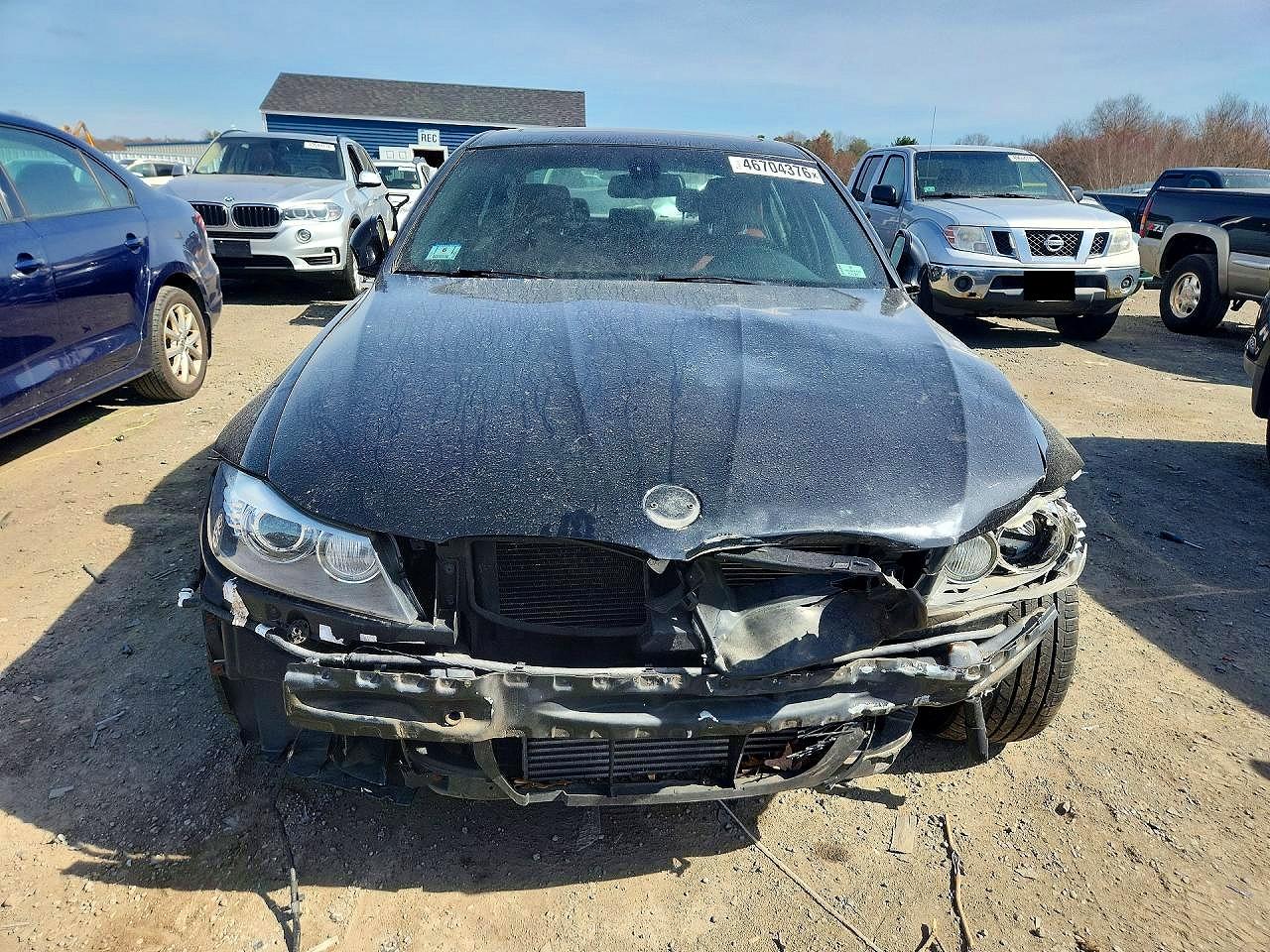 2011 Bmw 335 Xi Black vin: WBAPL5C55BA920484