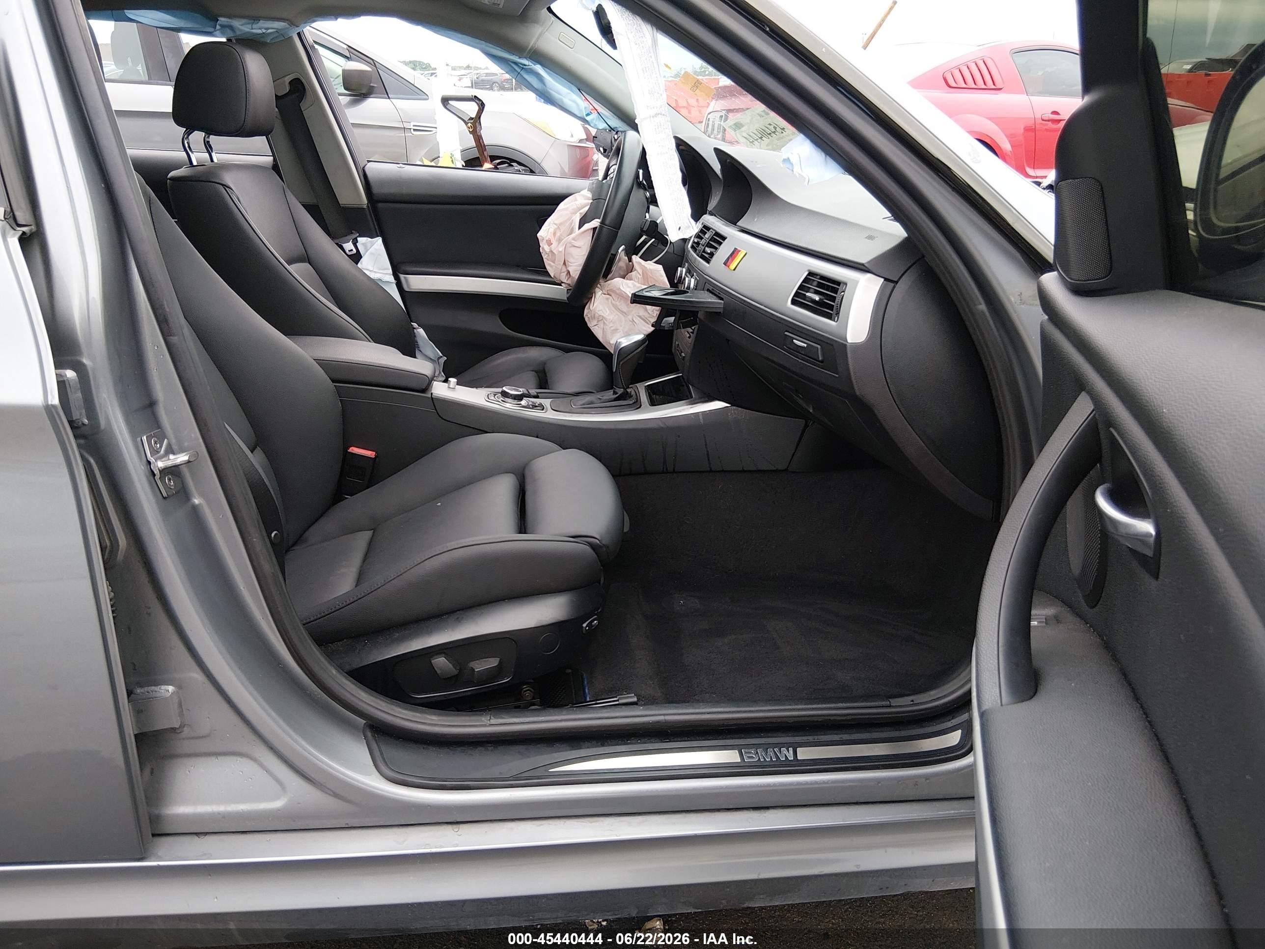 2011 Bmw 335i Xdrive Gray vin: WBAPL5C56BA919716