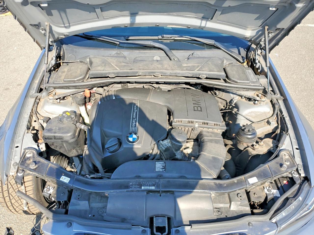 2011 Bmw 335 Xi Gray vin: WBAPL5C56BA920400