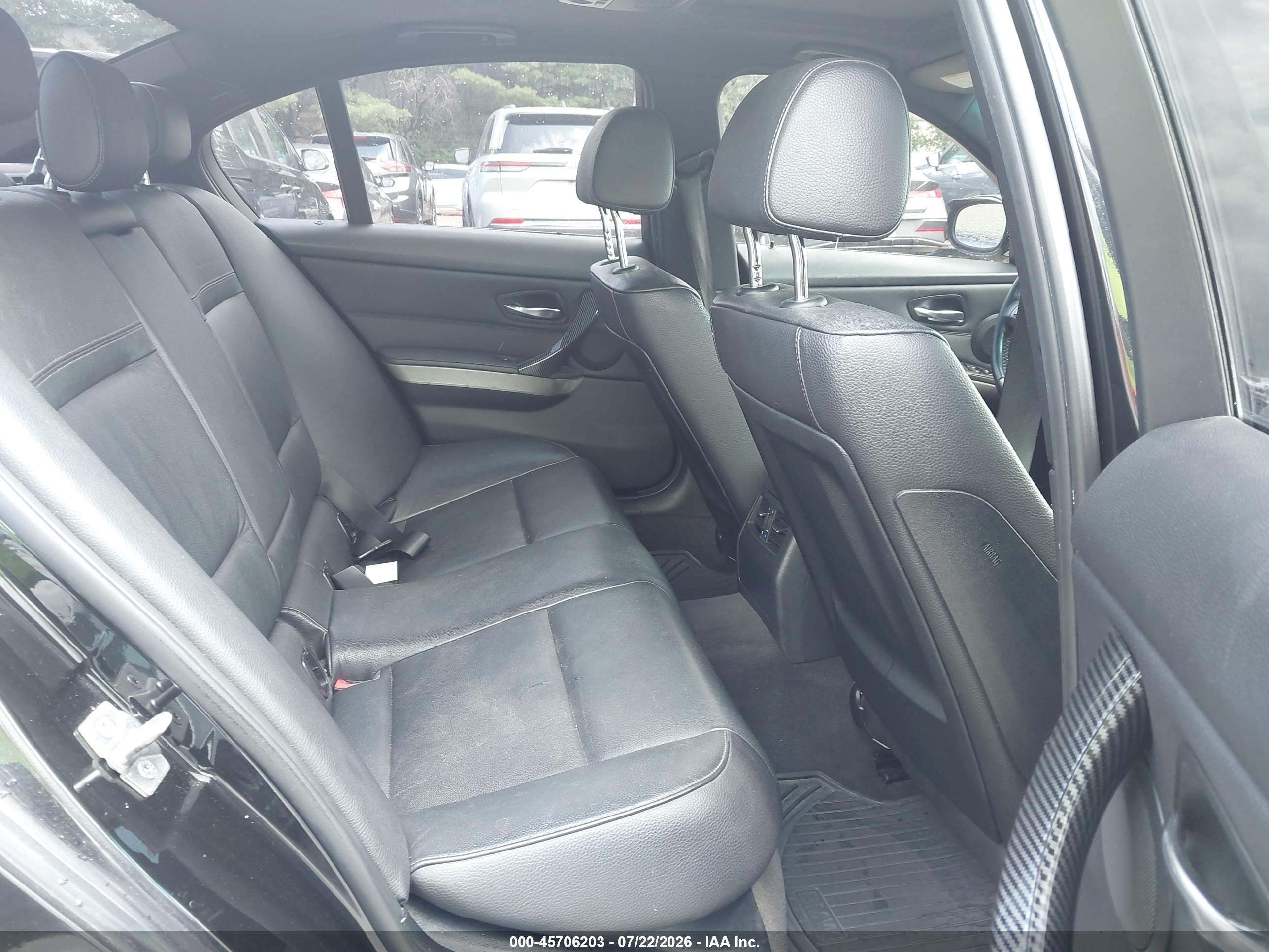 2011 Bmw 335i Xdrive Черный vin: WBAPL5C58BA921726