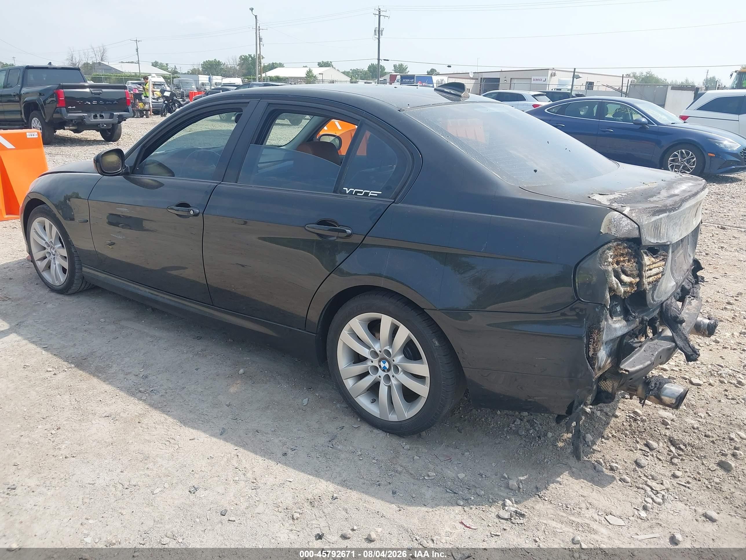 2011 Bmw 335i Xdrive Black vin: WBAPL5C59BA921105