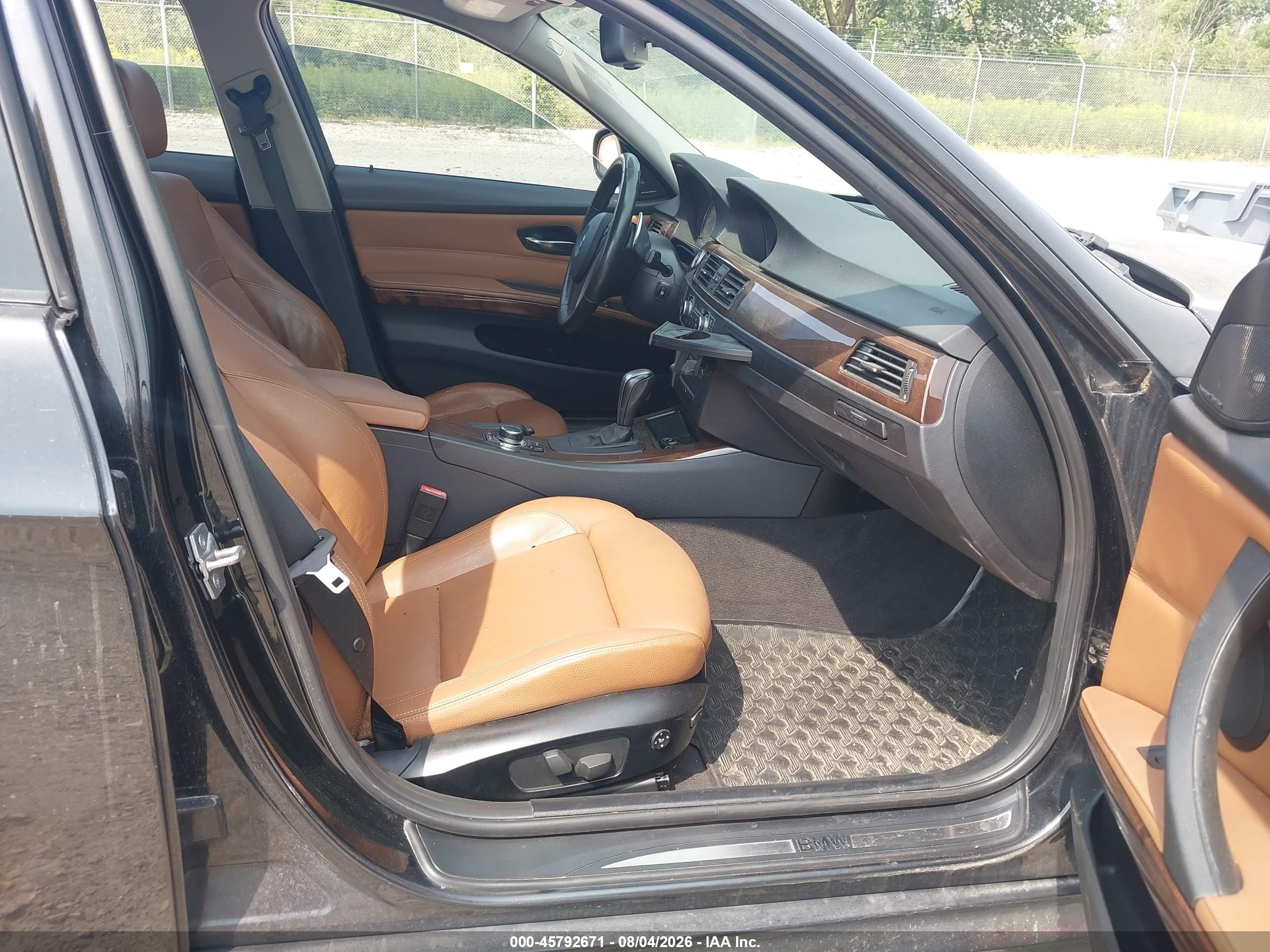 2011 Bmw 335i Xdrive Black vin: WBAPL5C59BA921105