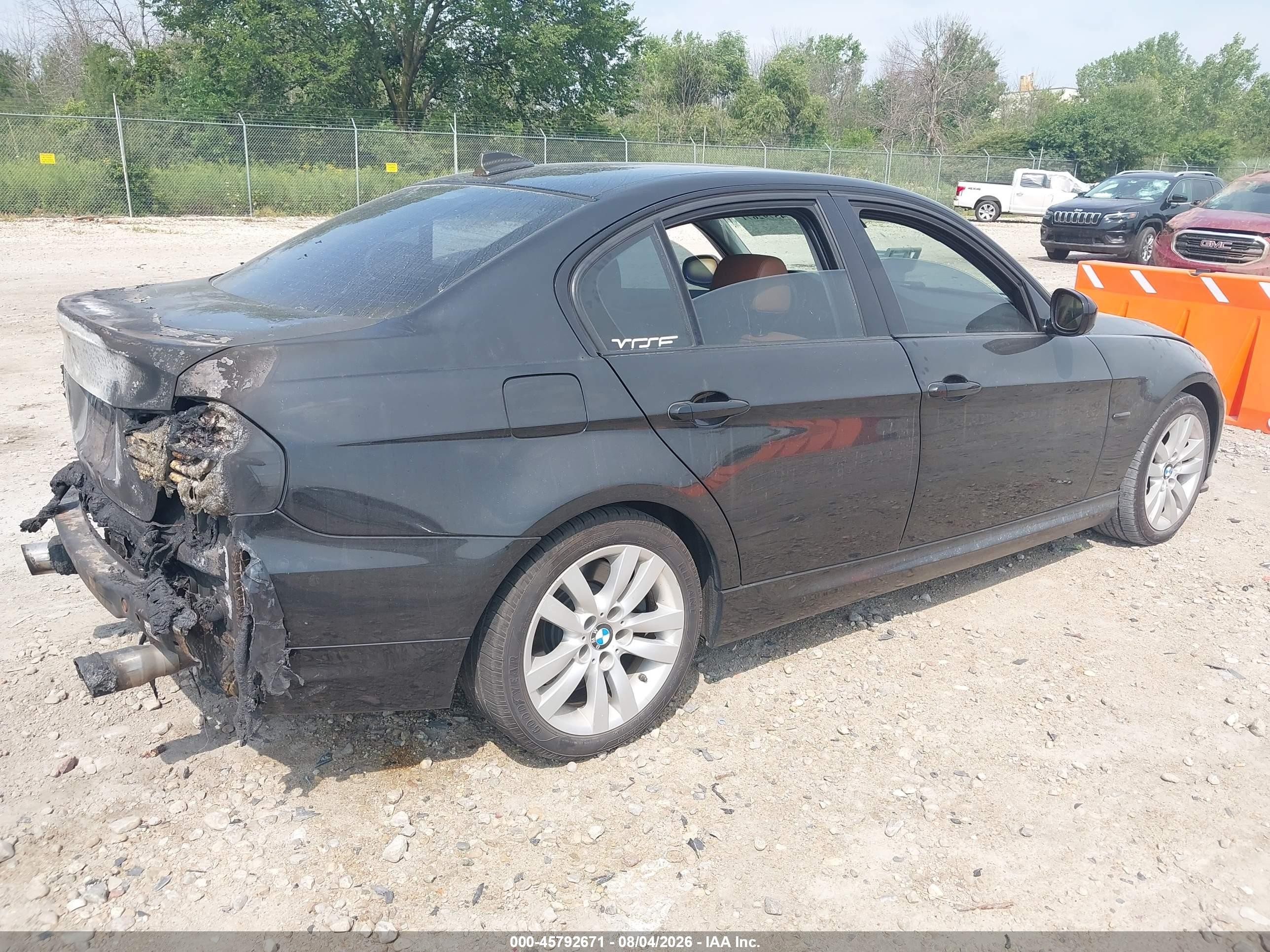 2011 Bmw 335i Xdrive Black vin: WBAPL5C59BA921105