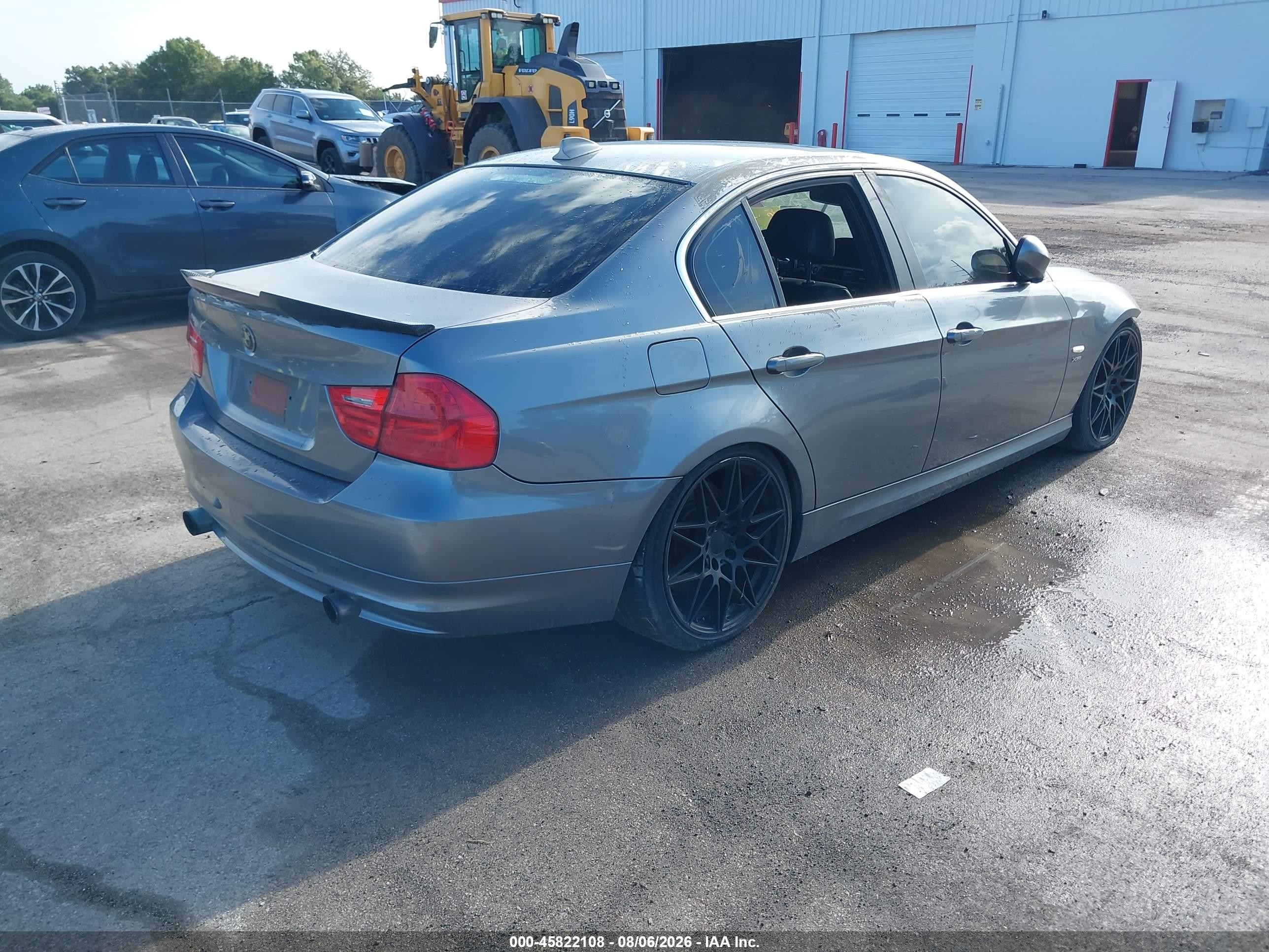 2011 Bmw 335i Xdrive Gray vin: WBAPL5G51BNN22157