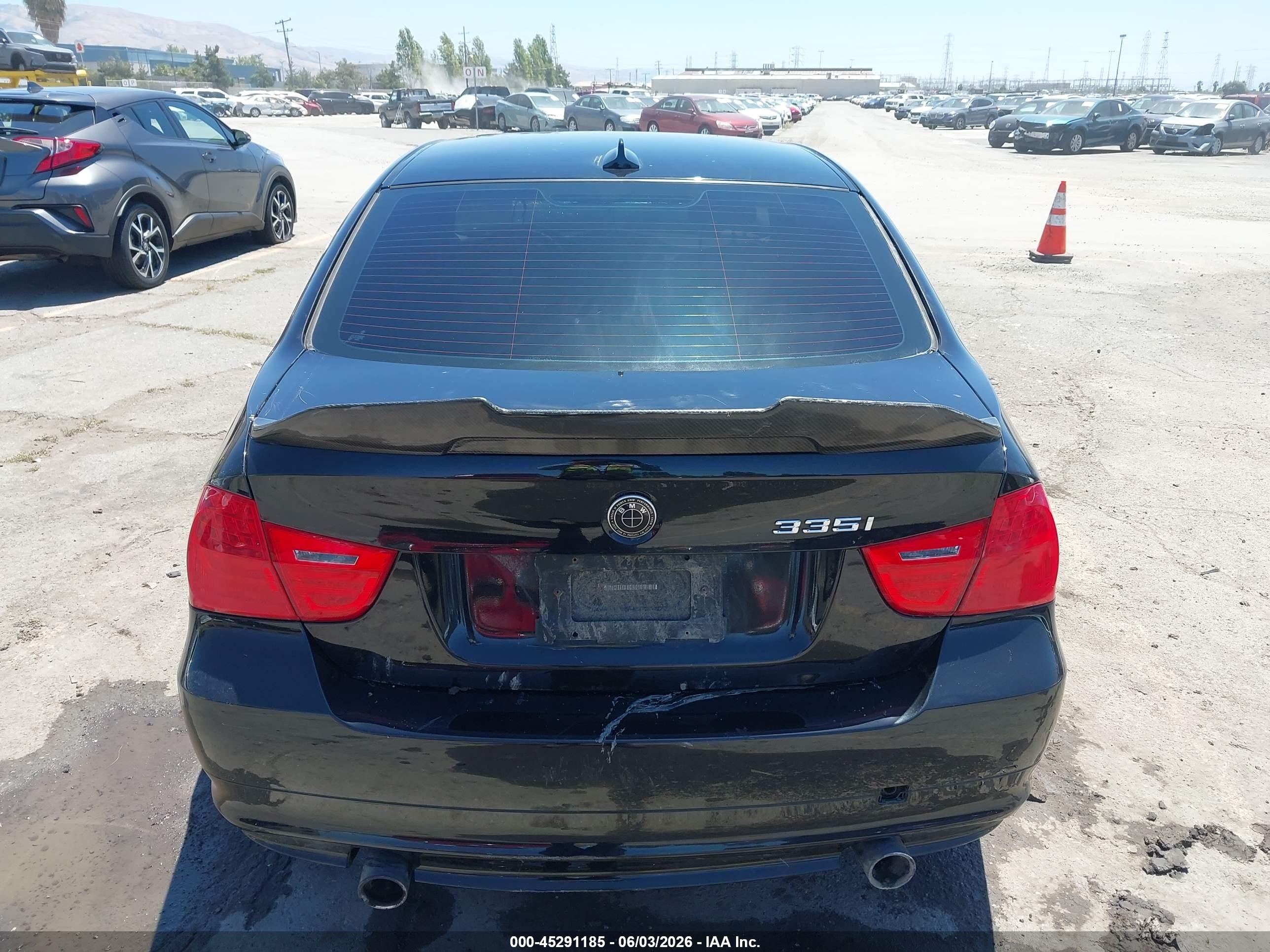 2011 Bmw 335i Xdrive Black vin: WBAPL5G52BNN23737