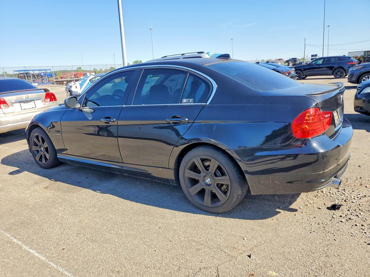 2011 Bmw 335 Xi Black vin: WBAPL5G52BNN23799