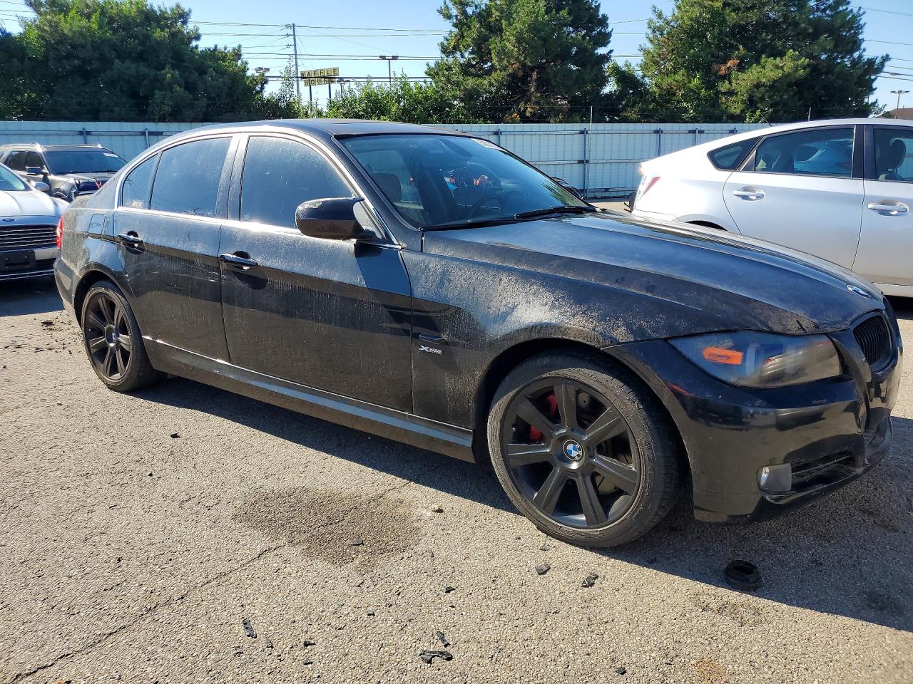 2011 Bmw 335 Xi Black vin: WBAPL5G52BNN23799