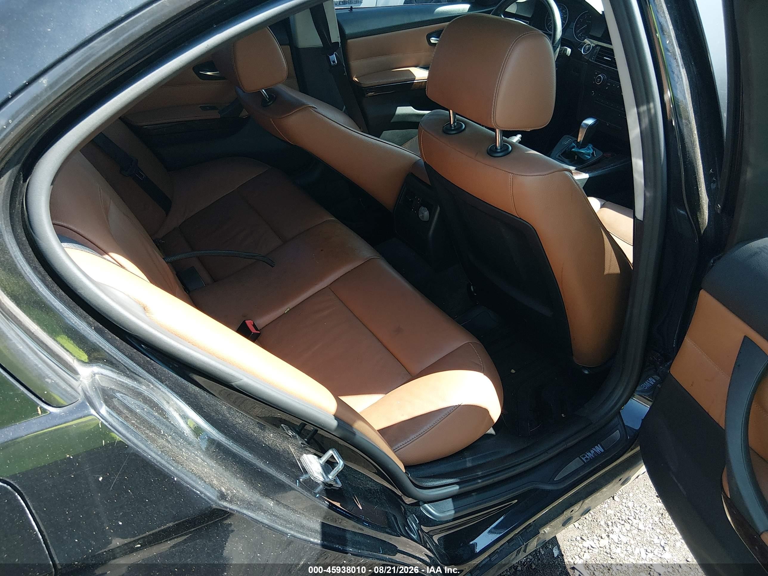 2011 Bmw 335i Xdrive Black vin: WBAPL5G53BNN22631