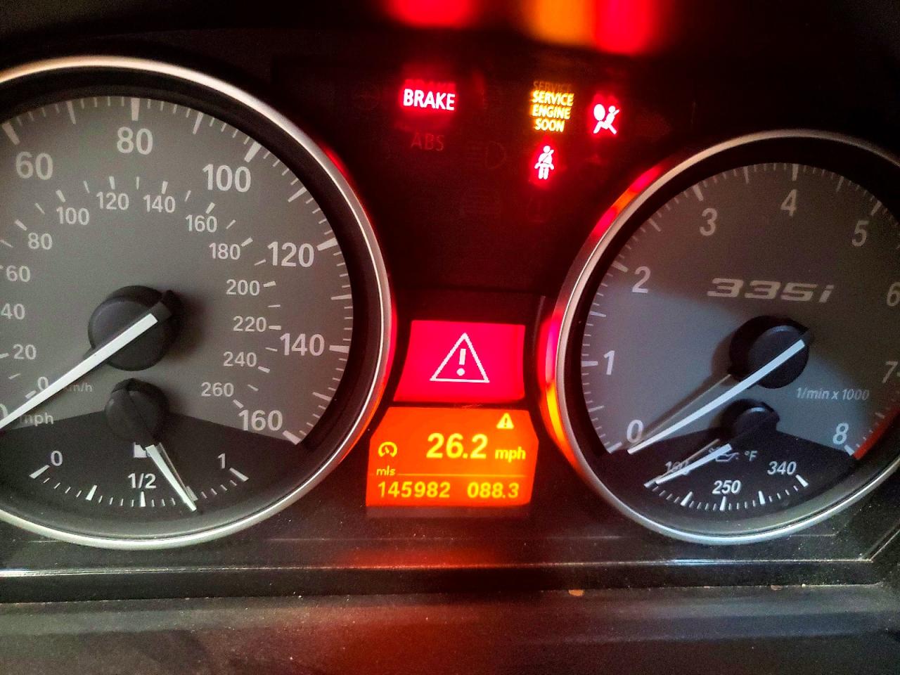 2011 Bmw 335 Xi Black vin: WBAPL5G55BNN23277