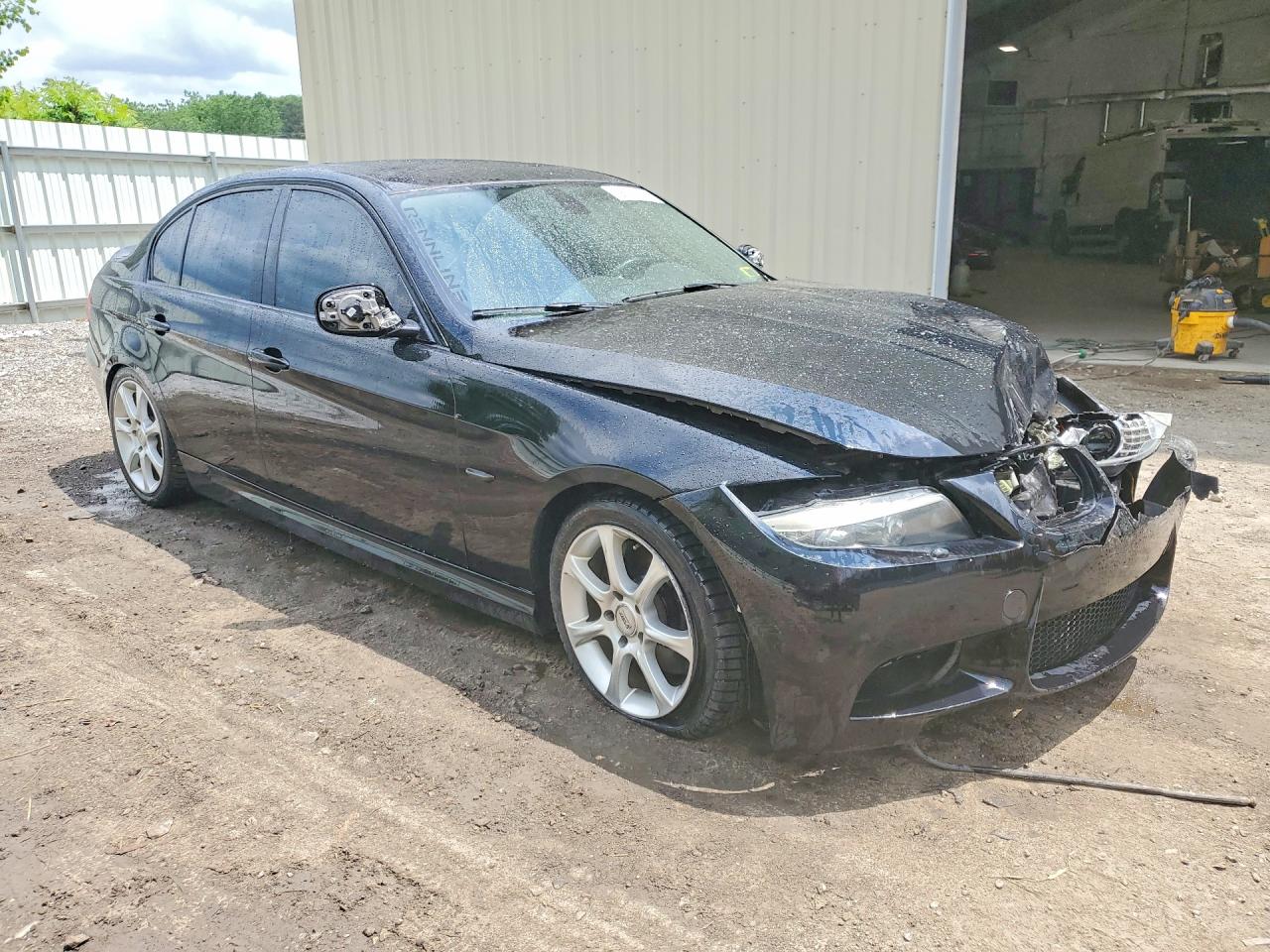 2011 Bmw 335 Xi Black vin: WBAPL5G55BNN23277