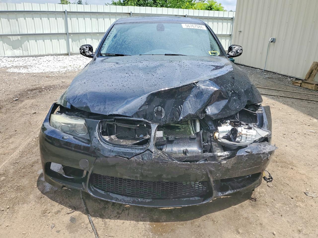2011 Bmw 335 Xi Black vin: WBAPL5G55BNN23277