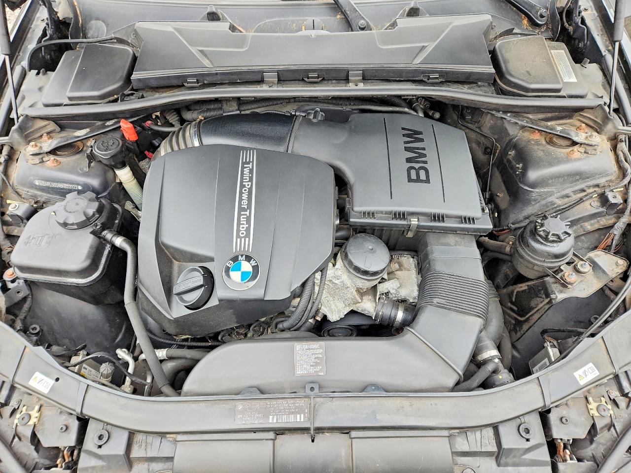 2011 Bmw 335 Xi Черный vin: WBAPL5G58BNN22222