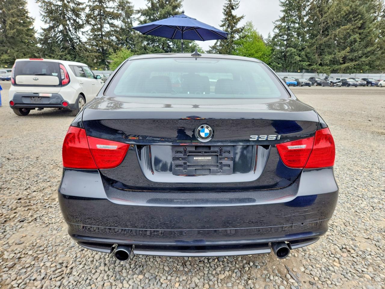 2011 Bmw 335 Xi Черный vin: WBAPL5G58BNN22222