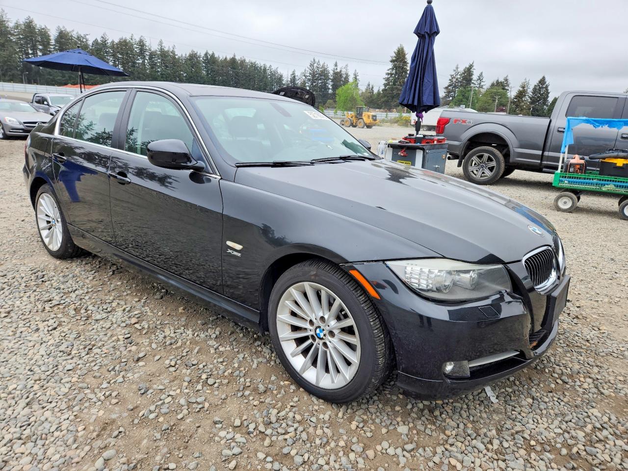 2011 Bmw 335 Xi Черный vin: WBAPL5G58BNN22222