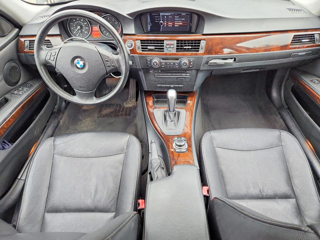 2011 Bmw 335 Xi Черный vin: WBAPL5G58BNN22222