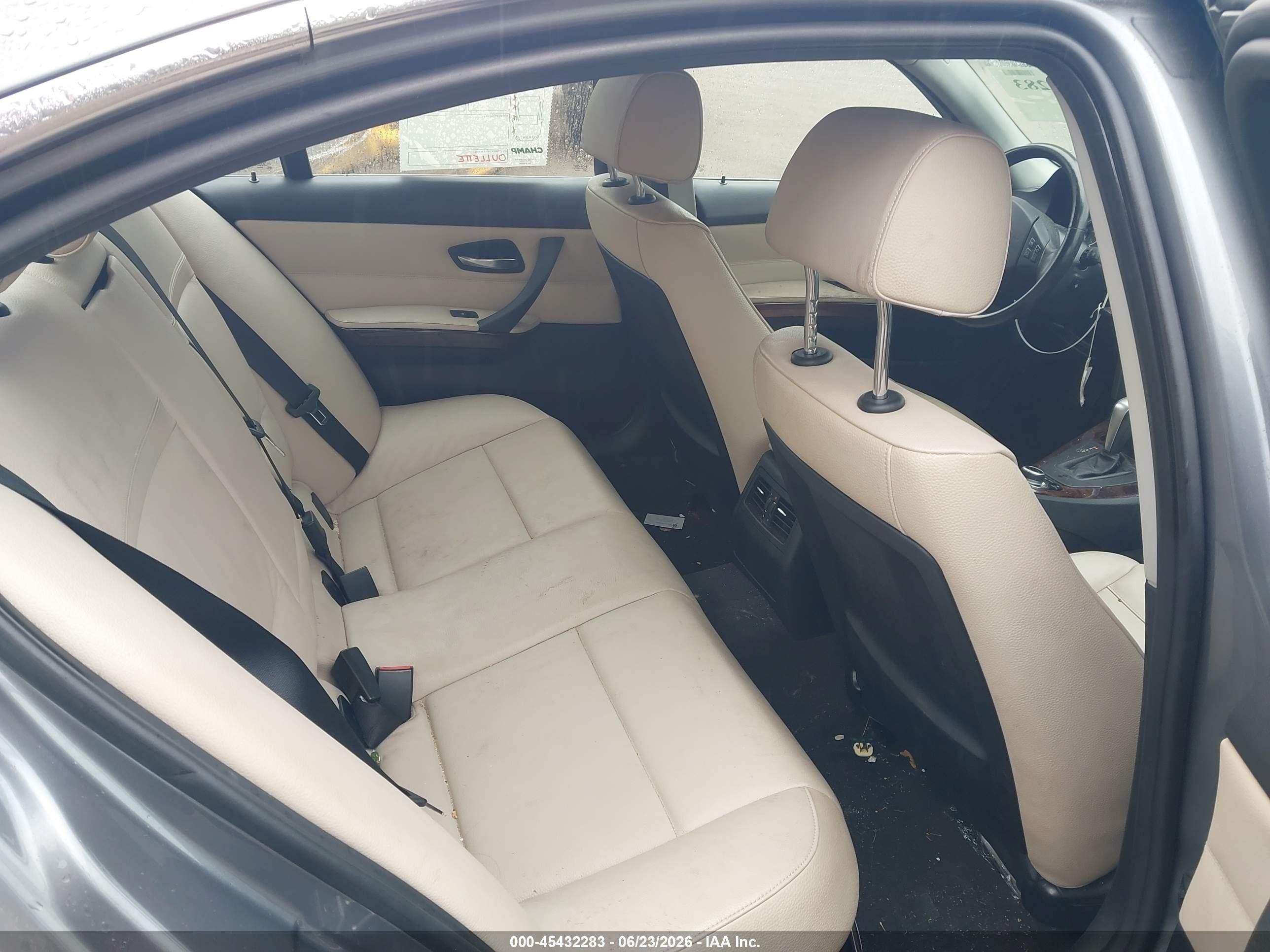 2011 Bmw 335i Xdrive Серый vin: WBAPL5G59BNN21936