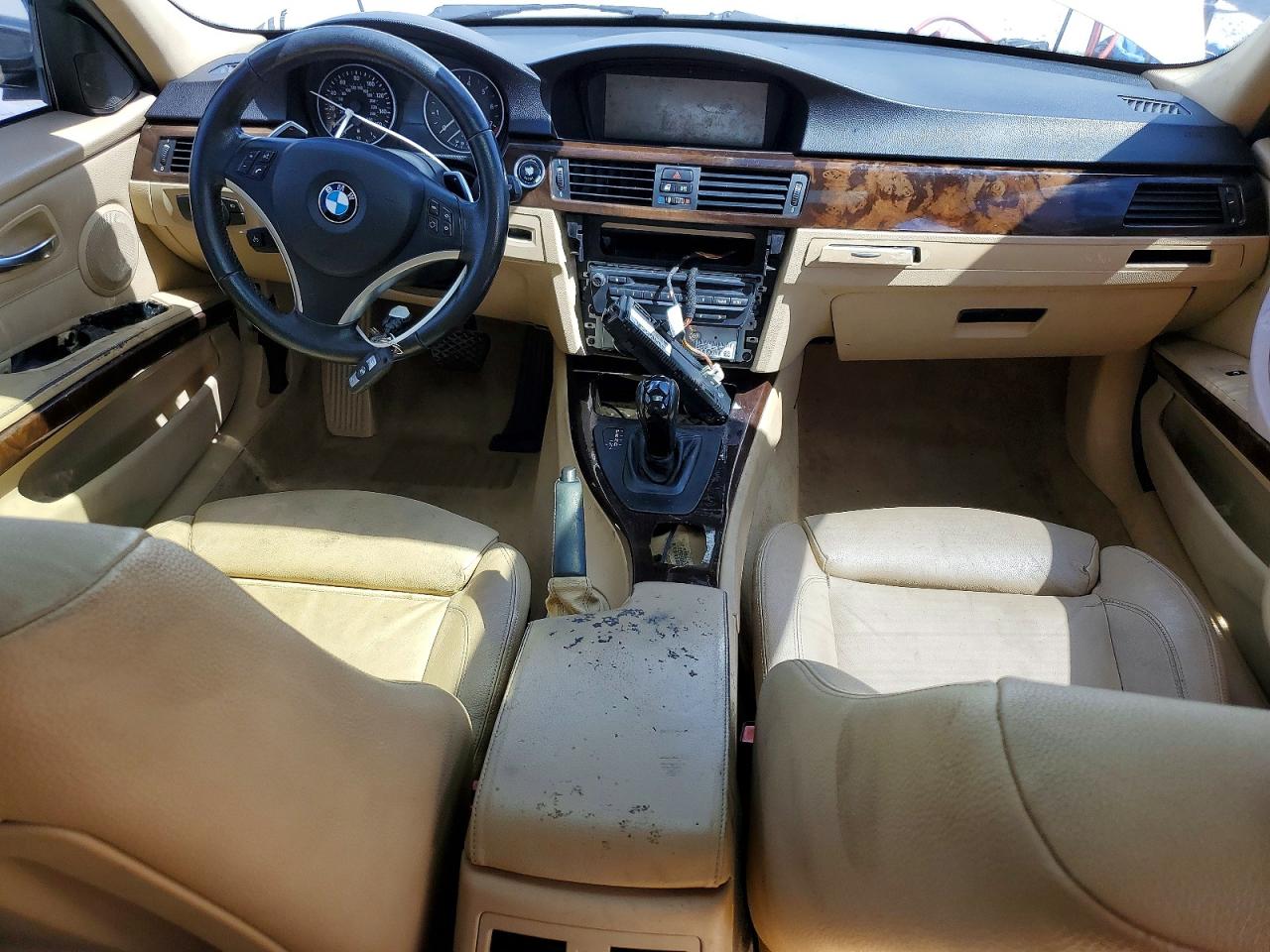2011 Bmw 335 I White vin: WBAPM5C50BE577489