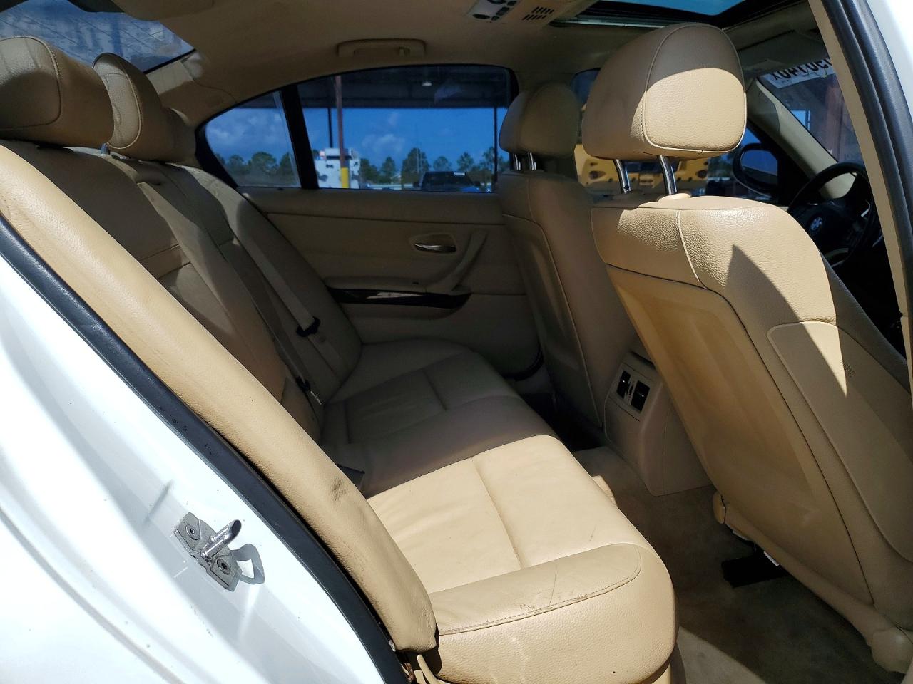 2011 Bmw 335 I White vin: WBAPM5C50BE577489