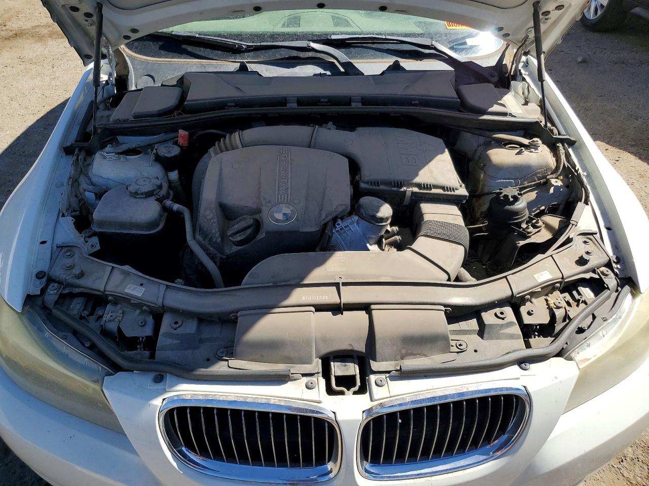 2011 Bmw 335 I White vin: WBAPM5C50BE577847