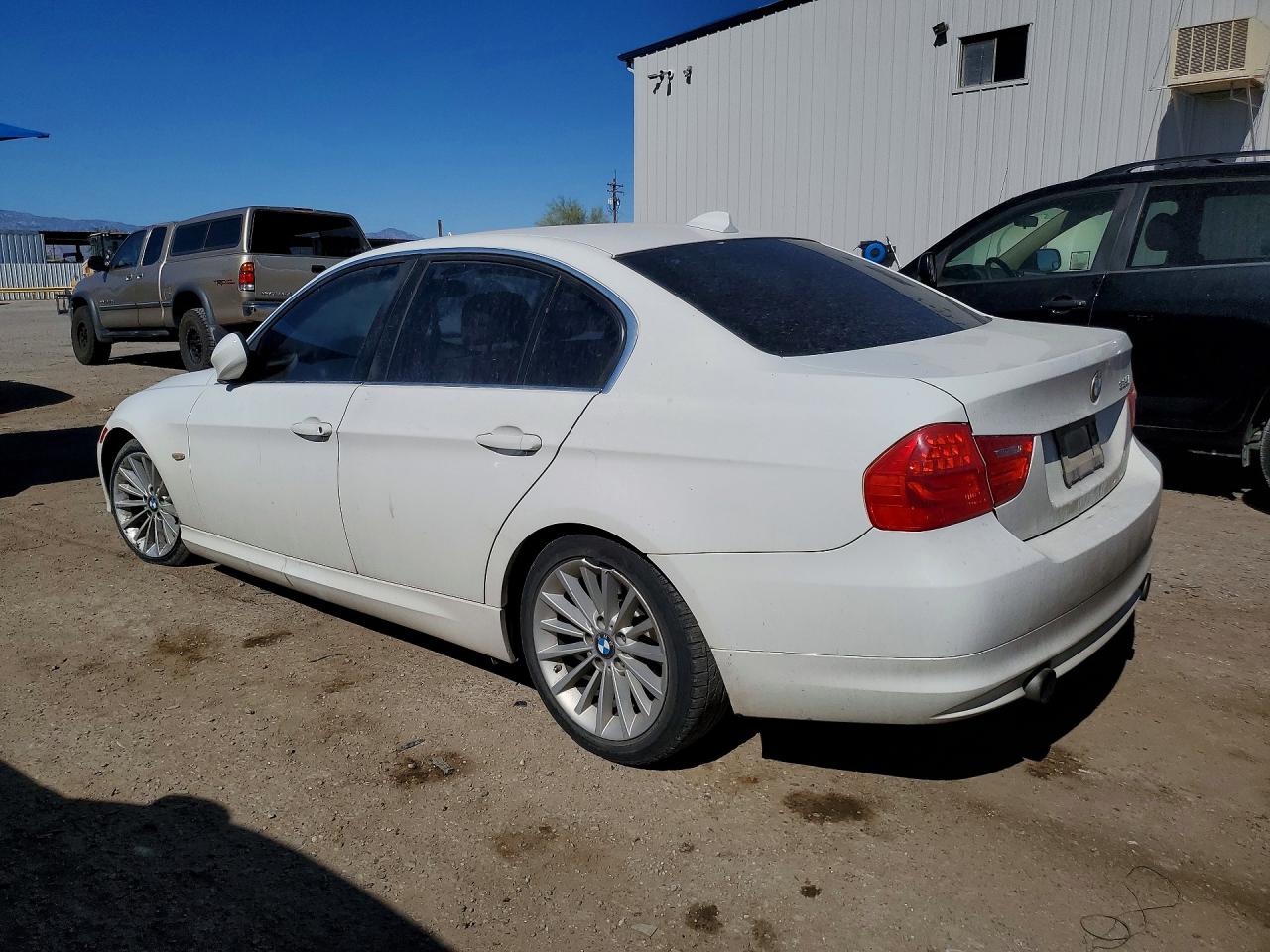 2011 Bmw 335 I White vin: WBAPM5C50BE577847