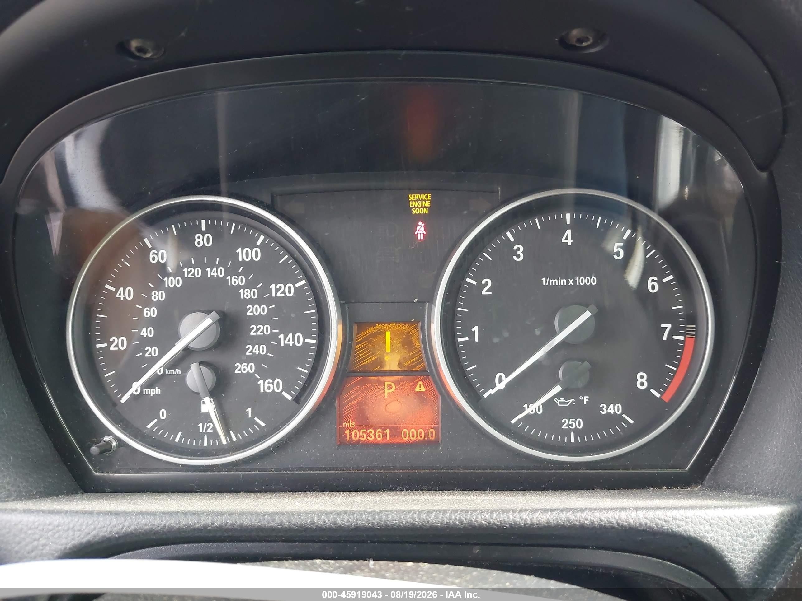 2011 Bmw 335 I Черный vin: WBAPM5C50BF182061
