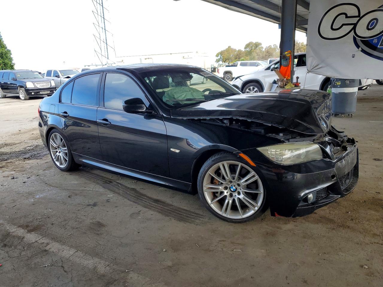 2011 Bmw 335 I Black vin: WBAPM5C51BF181940