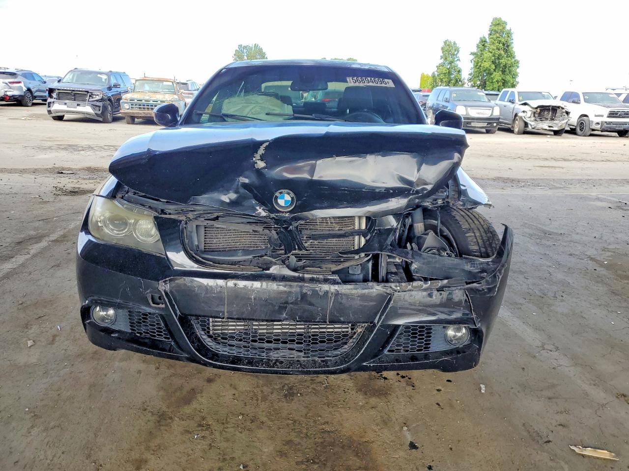 2011 Bmw 335 I Black vin: WBAPM5C51BF181940