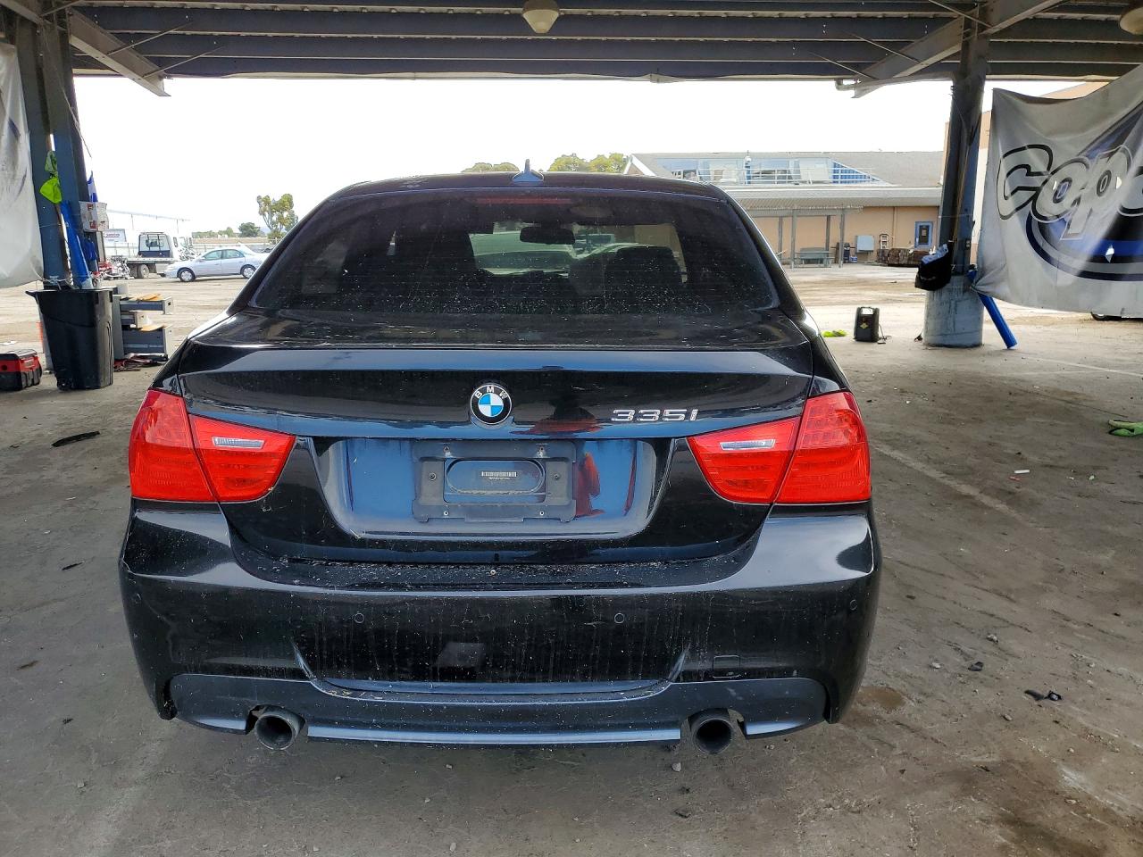 2011 Bmw 335 I Black vin: WBAPM5C51BF181940