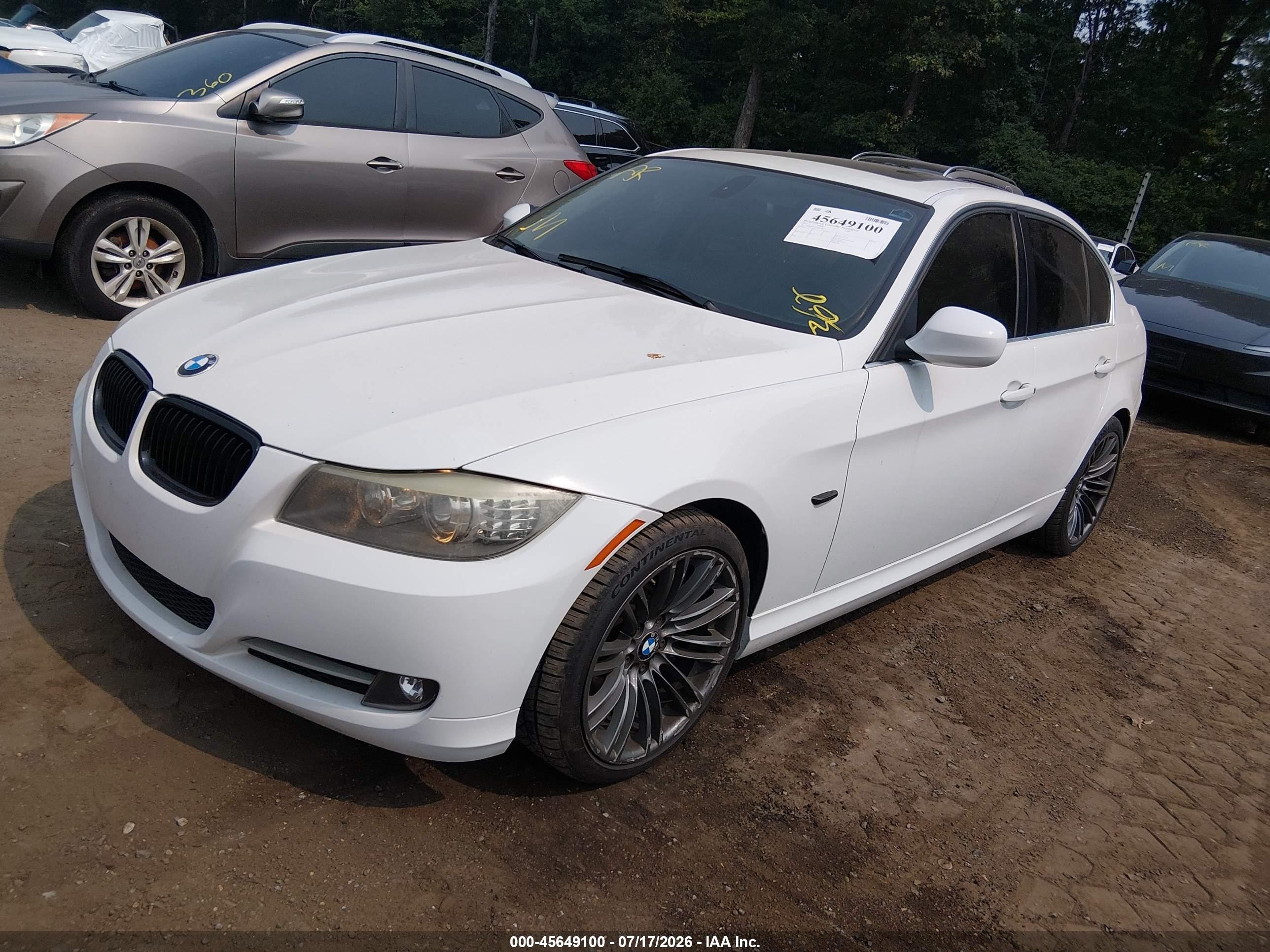 2011 Bmw 335i   Белый vin: WBAPM5C53BE576577