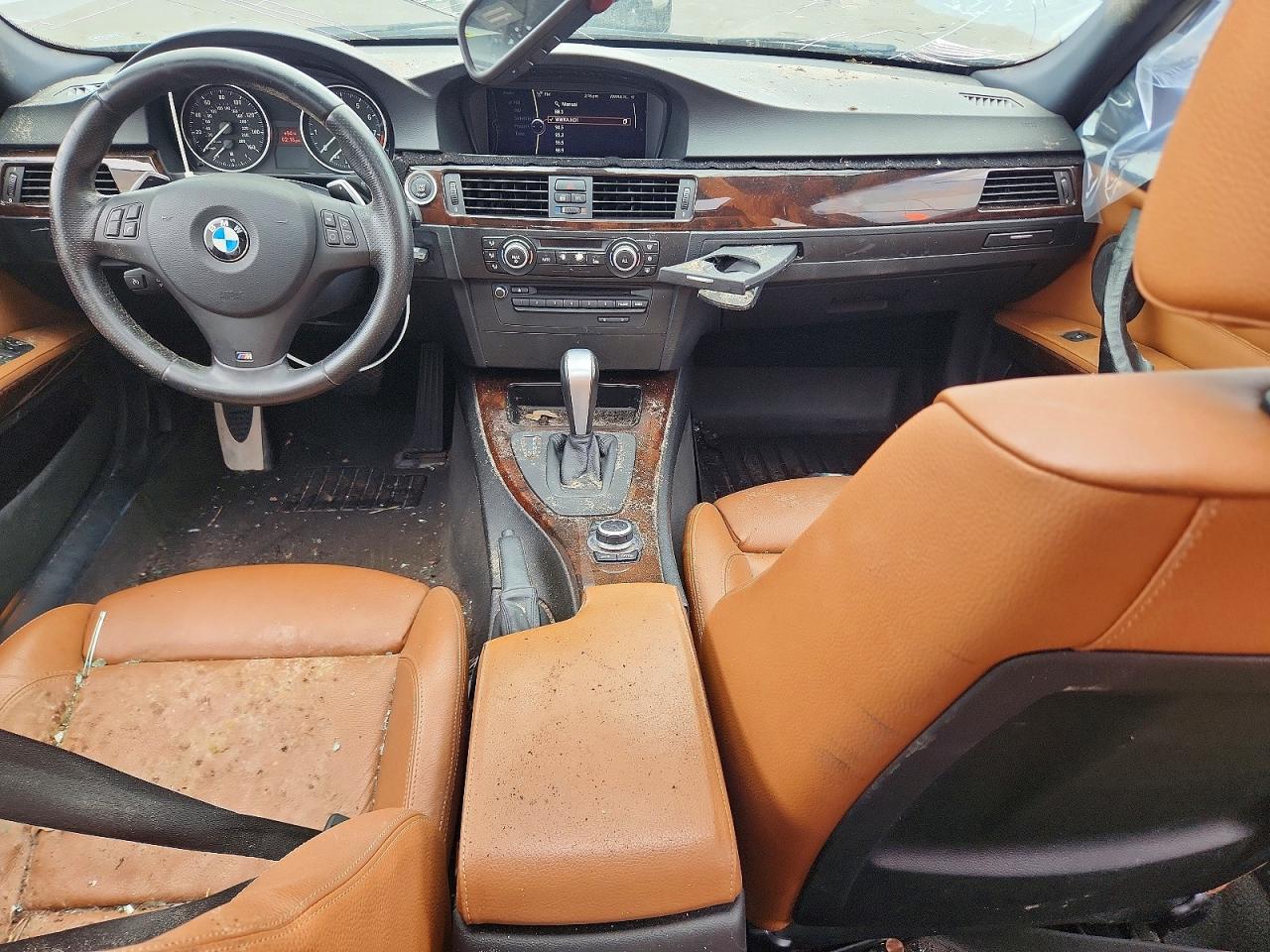 2011 Bmw 335 I Черный vin: WBAPM5C56BE577013