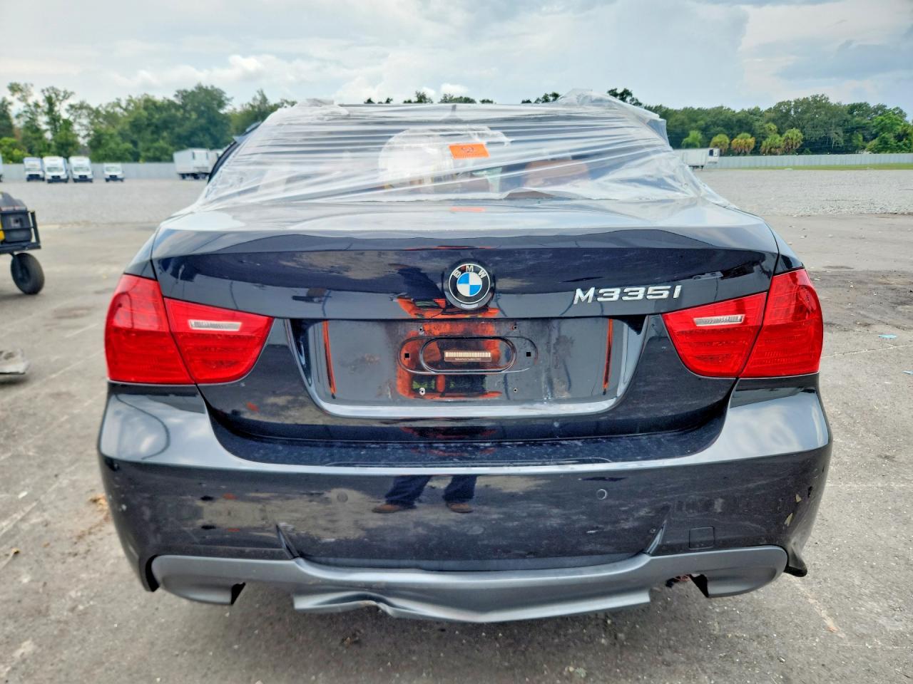 2011 Bmw 335 I Черный vin: WBAPM5C56BE577013