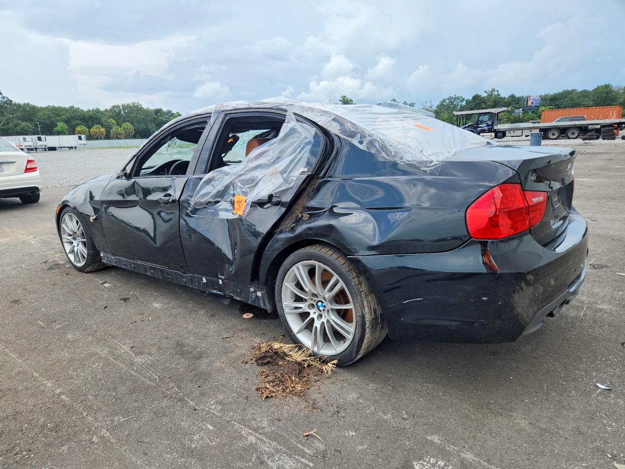 2011 Bmw 335 I Черный vin: WBAPM5C56BE577013