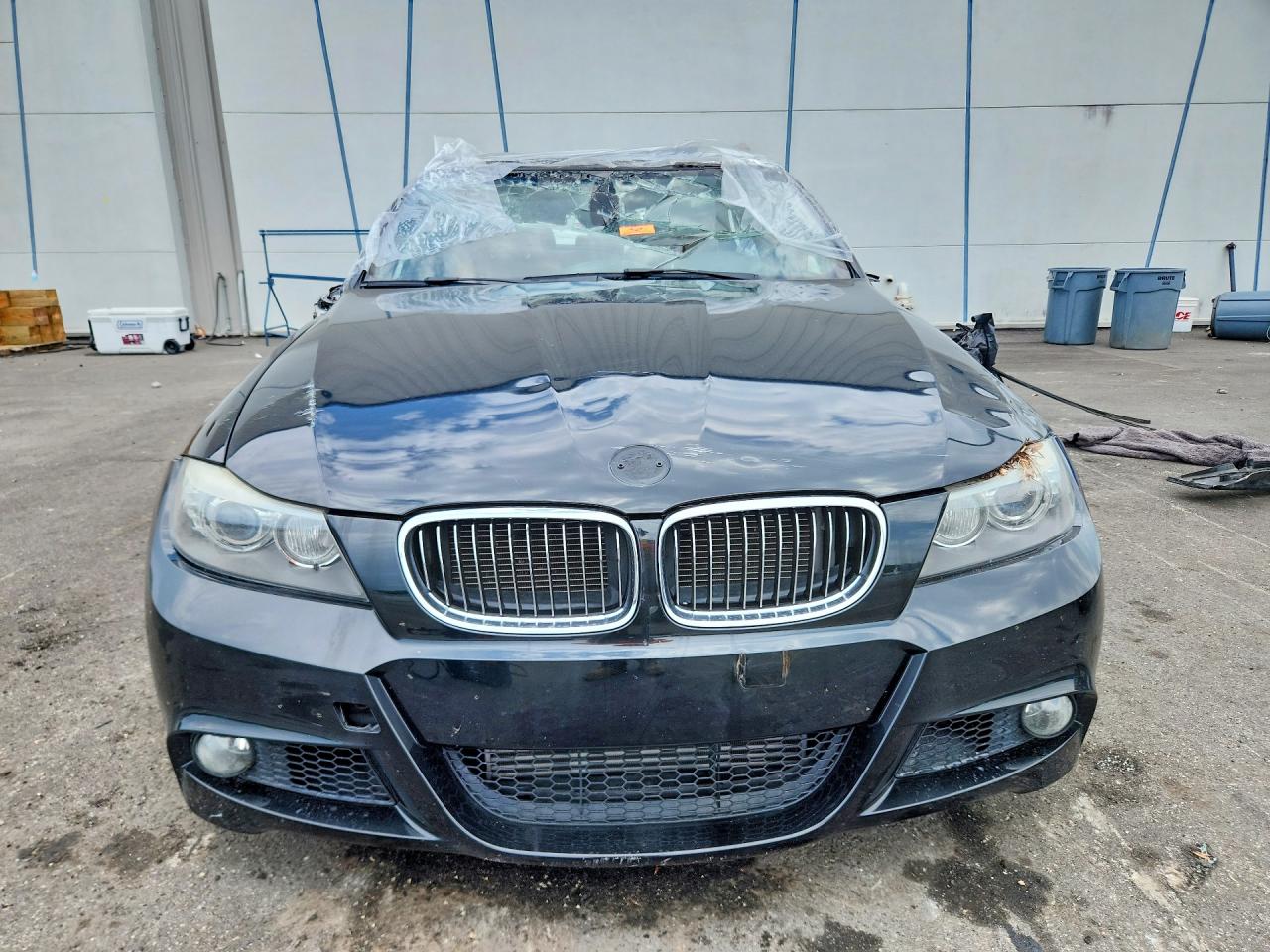 2011 Bmw 335 I Черный vin: WBAPM5C56BE577013