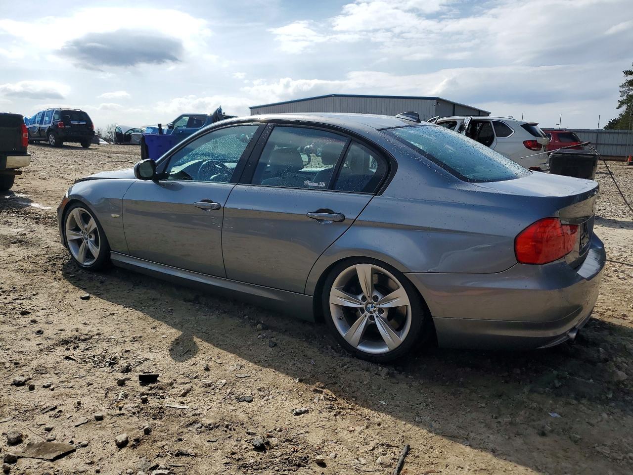 2011 Bmw 335 I Gray vin: WBAPM5C57BA745488
