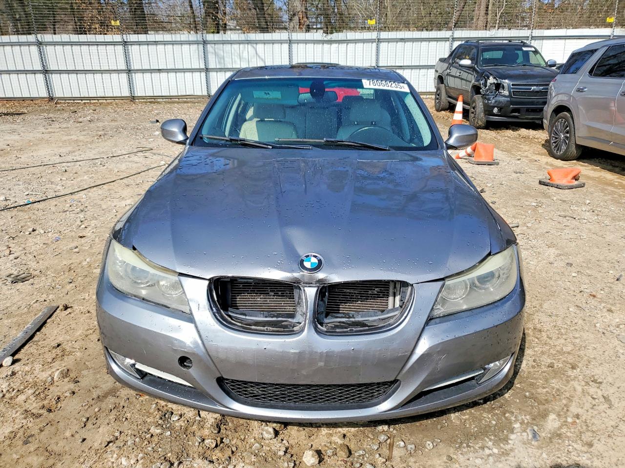2011 Bmw 335 I Gray vin: WBAPM5C57BA745488