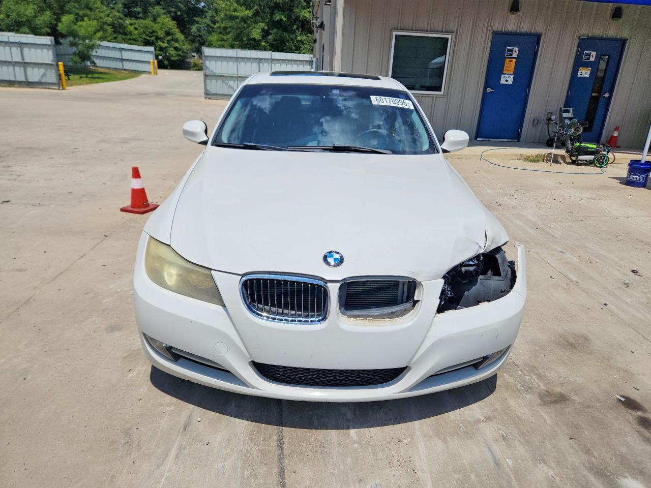 2011 Bmw 335 I White vin: WBAPM5C57BE575433