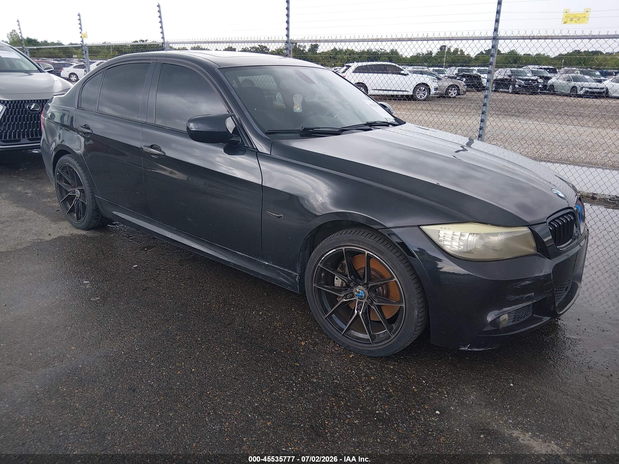 2011 Bmw 335i   Black vin: WBAPM5C57BE576033