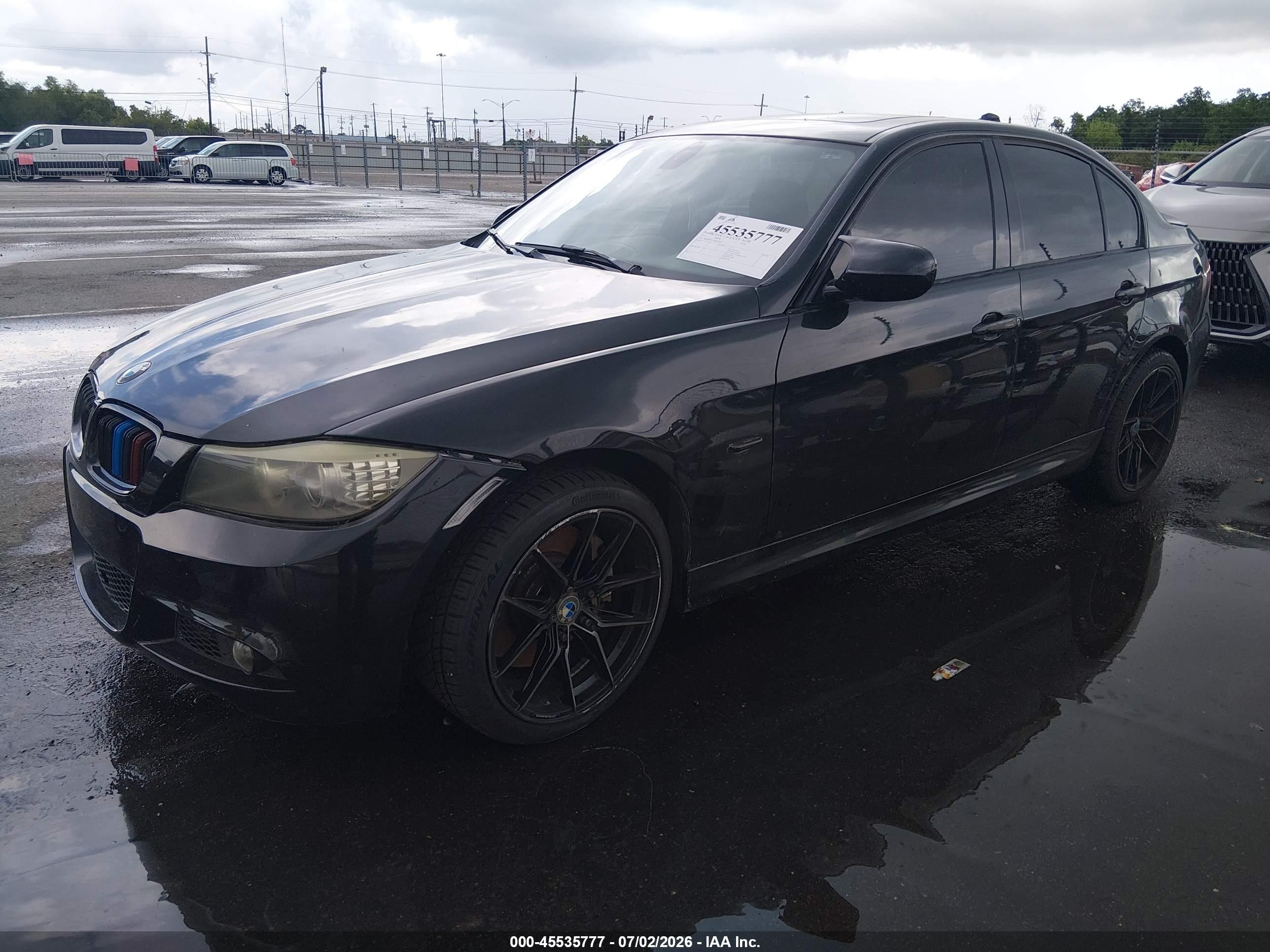 2011 Bmw 335i   Black vin: WBAPM5C57BE576033