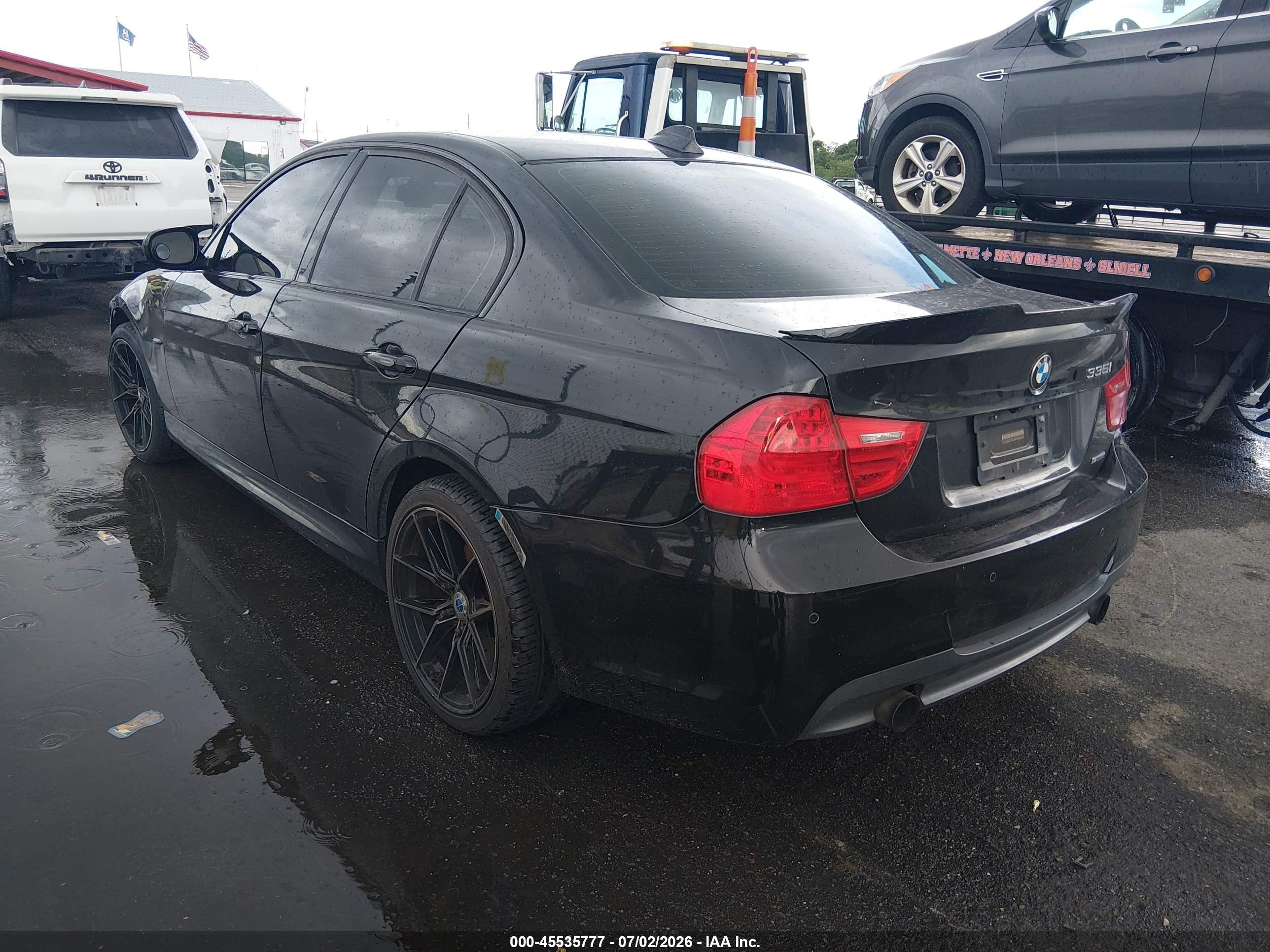 2011 Bmw 335i   Black vin: WBAPM5C57BE576033