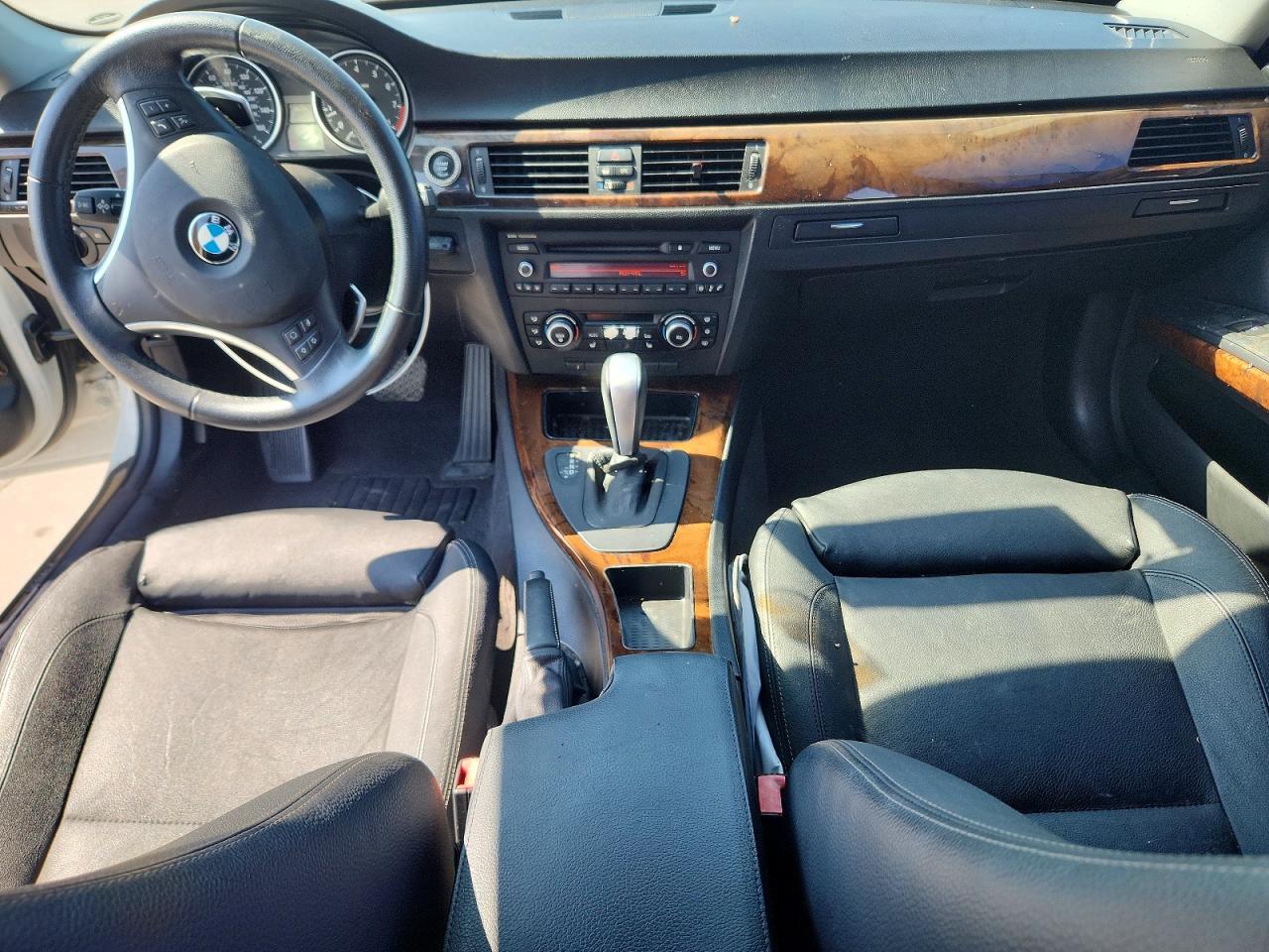 2011 Bmw 335 I White vin: WBAPM5C58BE576655