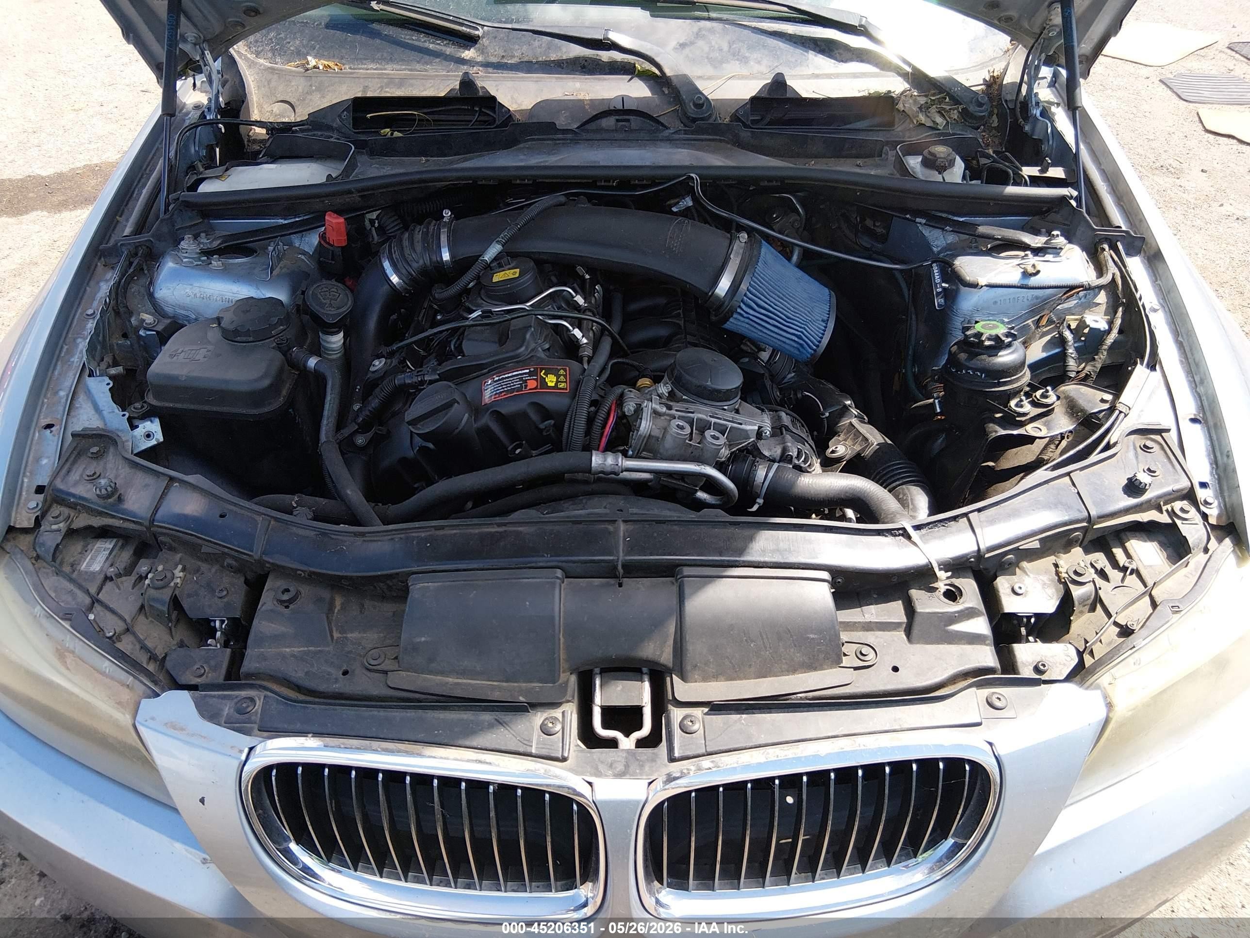 2011 Bmw 335i   Blue vin: WBAPM5G51BNN00365