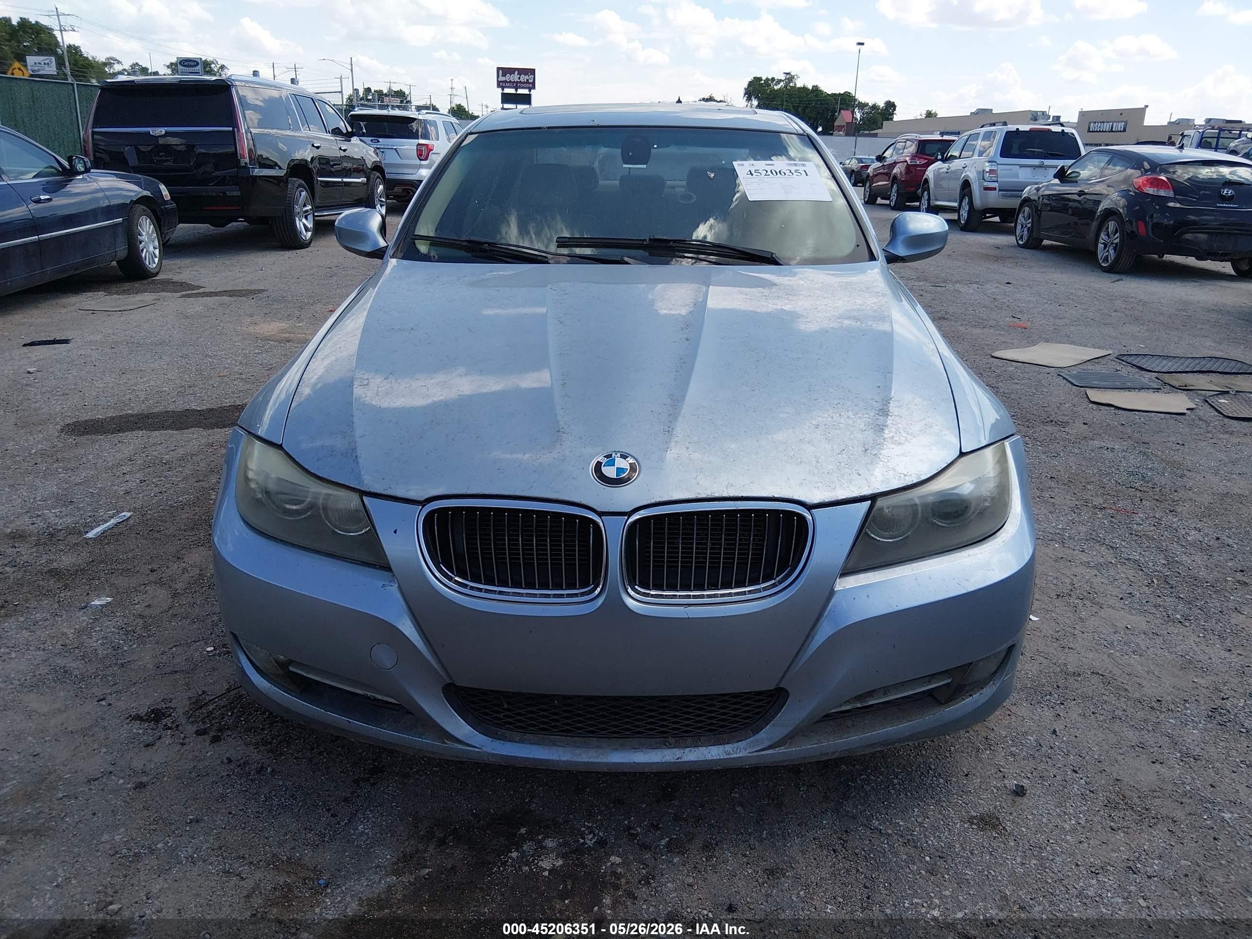 2011 Bmw 335i   Blue vin: WBAPM5G51BNN00365