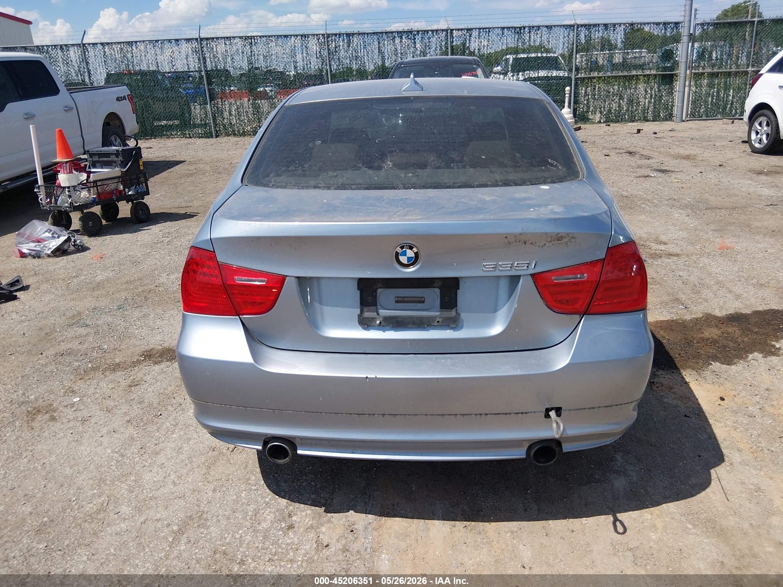 2011 Bmw 335i   Blue vin: WBAPM5G51BNN00365