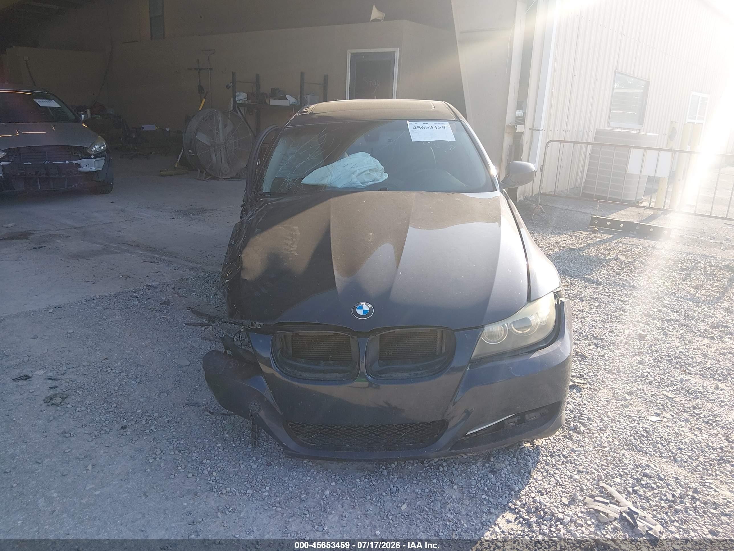 2009 Bmw 335i Dark Blue vin: WBAPM73539E190635