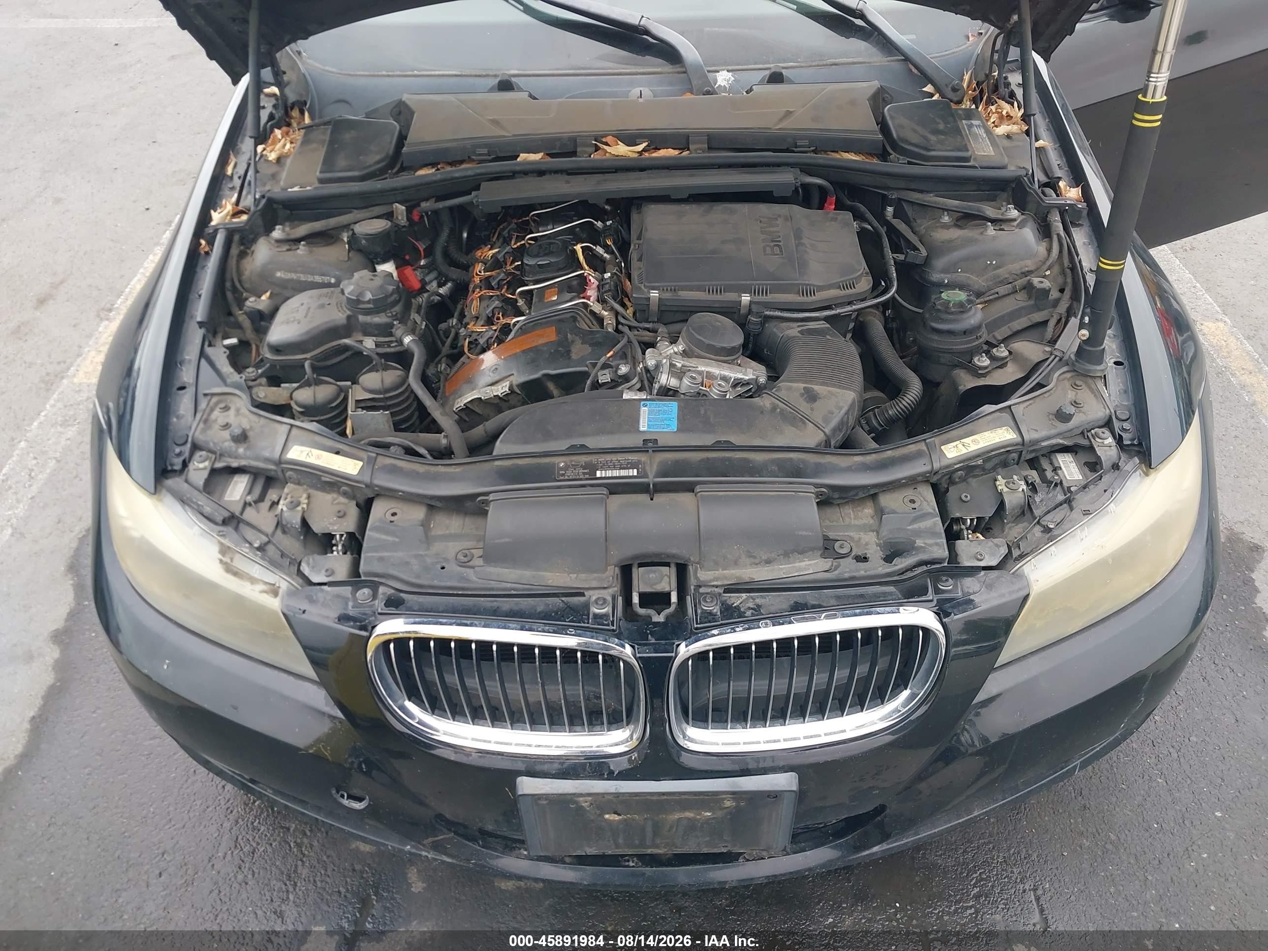 2009 Bmw 335i   Black vin: WBAPM73549A365787