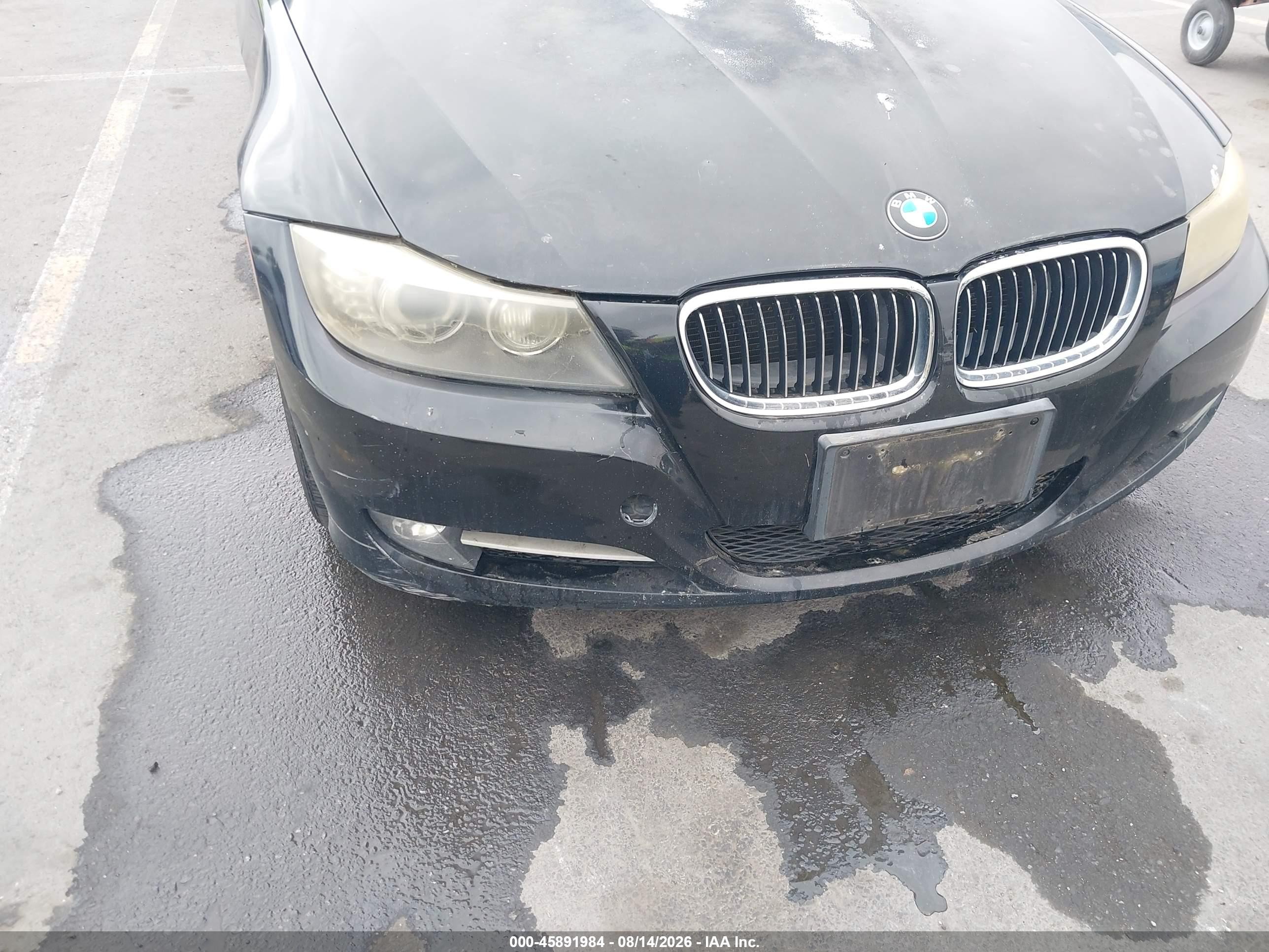 2009 Bmw 335i   Black vin: WBAPM73549A365787