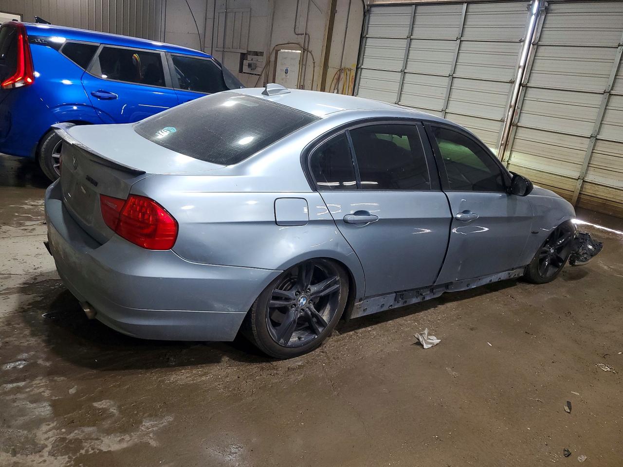 2009 Bmw 335 I Blue vin: WBAPM73559E191690