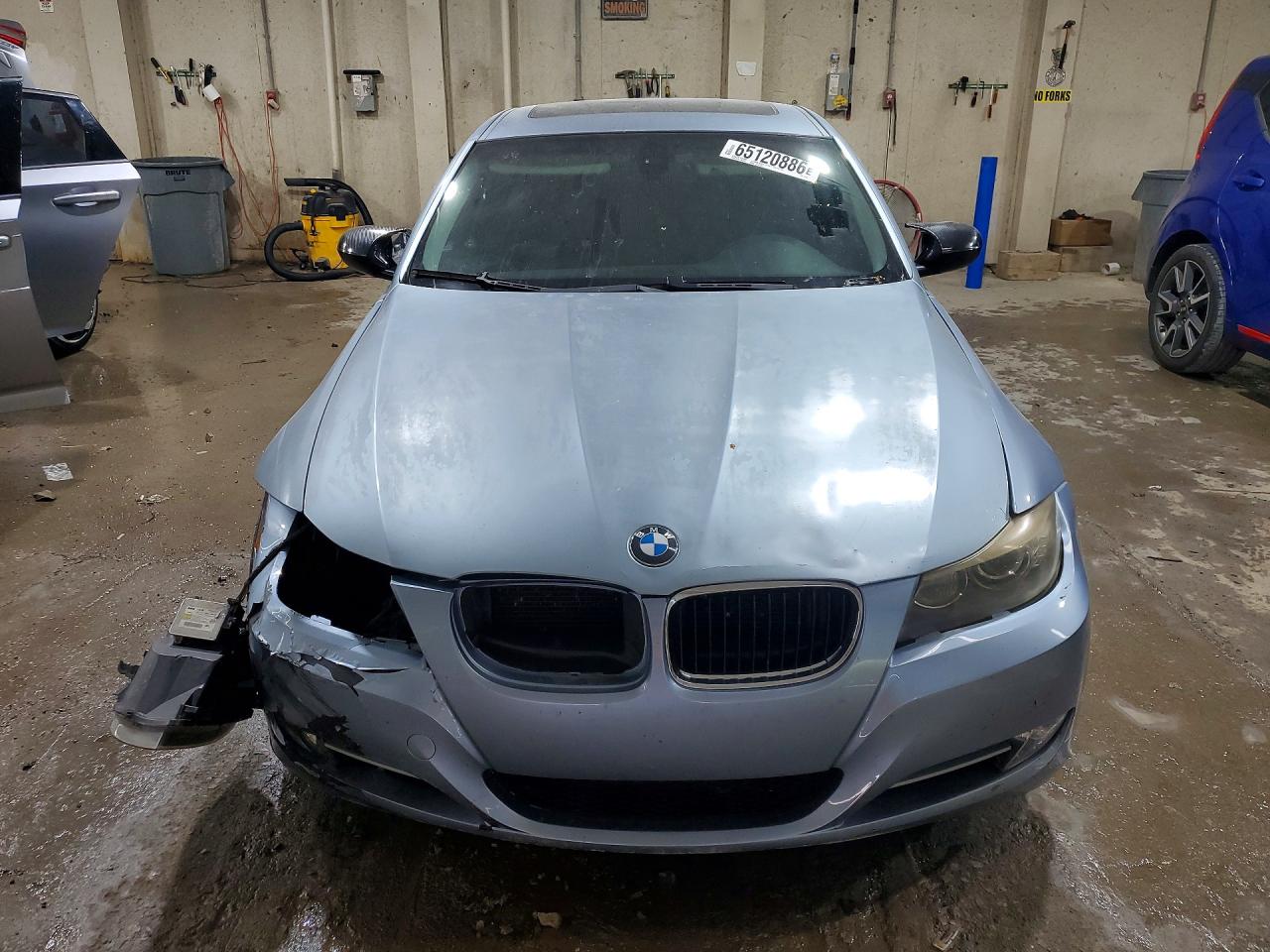 2009 Bmw 335 I Blue vin: WBAPM73559E191690