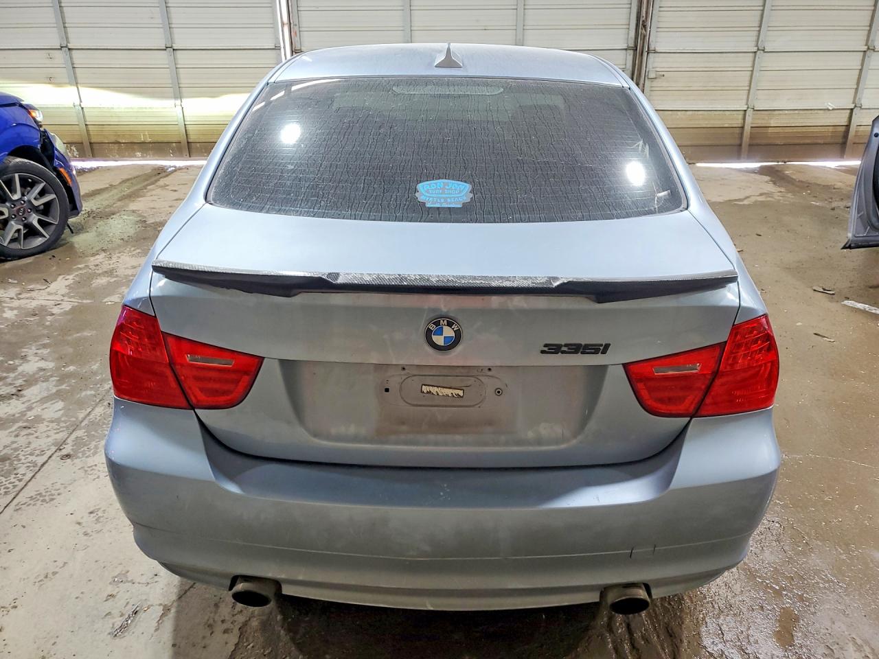 2009 Bmw 335 I Blue vin: WBAPM73559E191690
