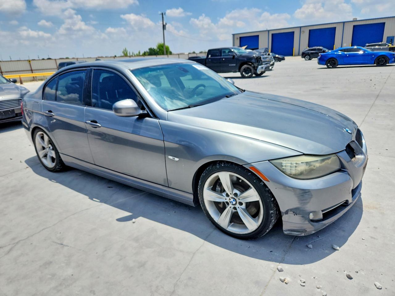 2009 Bmw 335 I Blue vin: WBAPM73569E190743